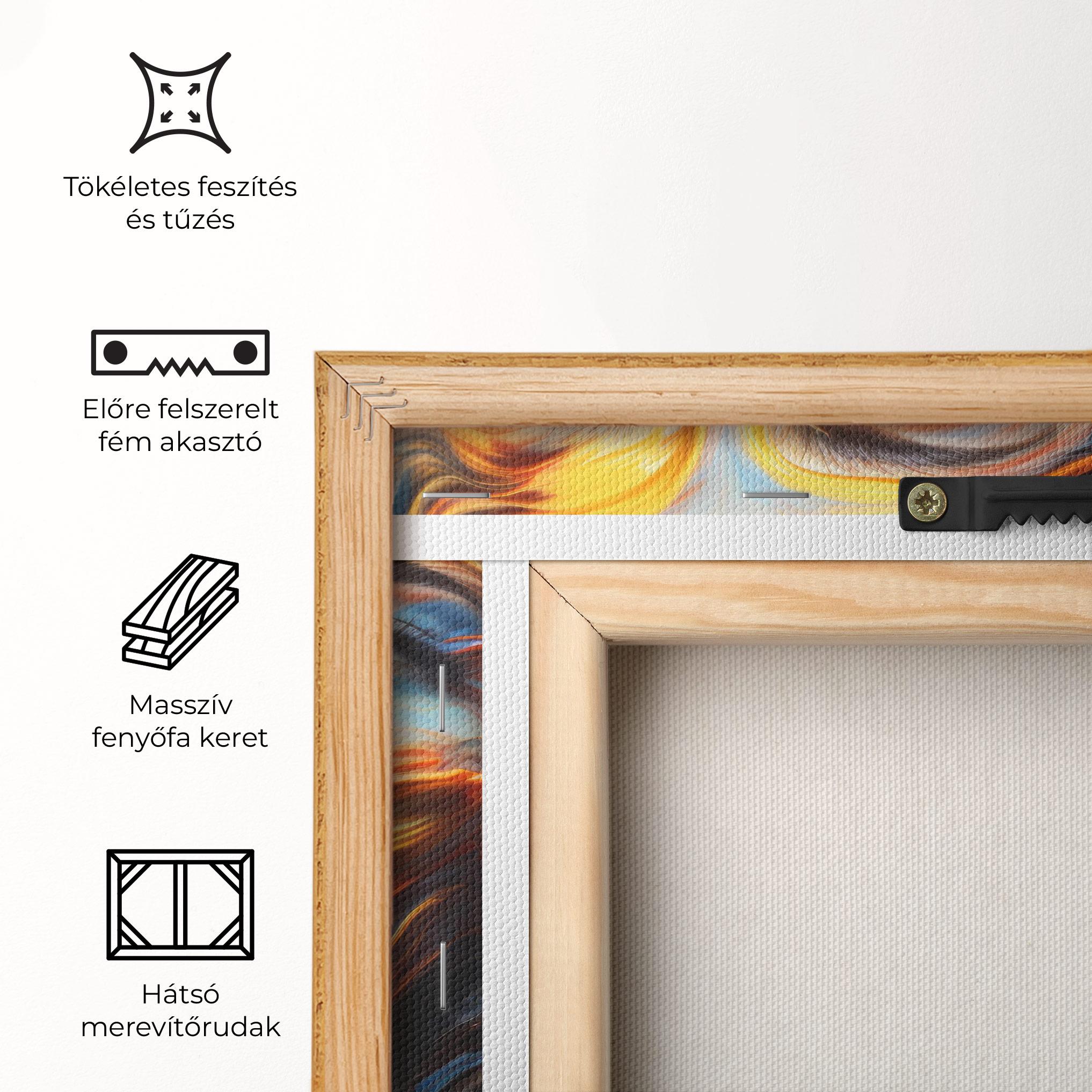 Vászonkép Painted Woman mockup 5