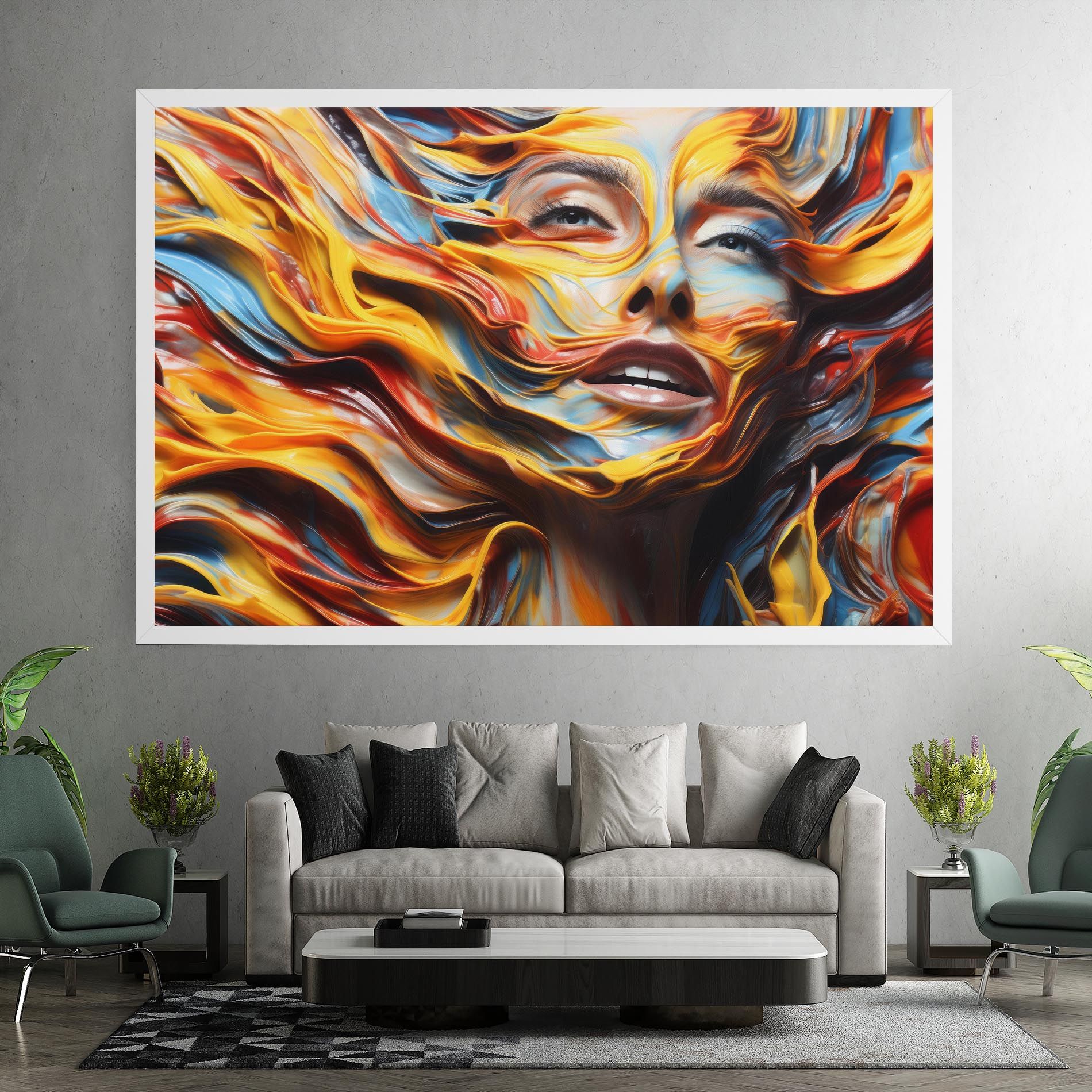 Painted Woman mockup 7