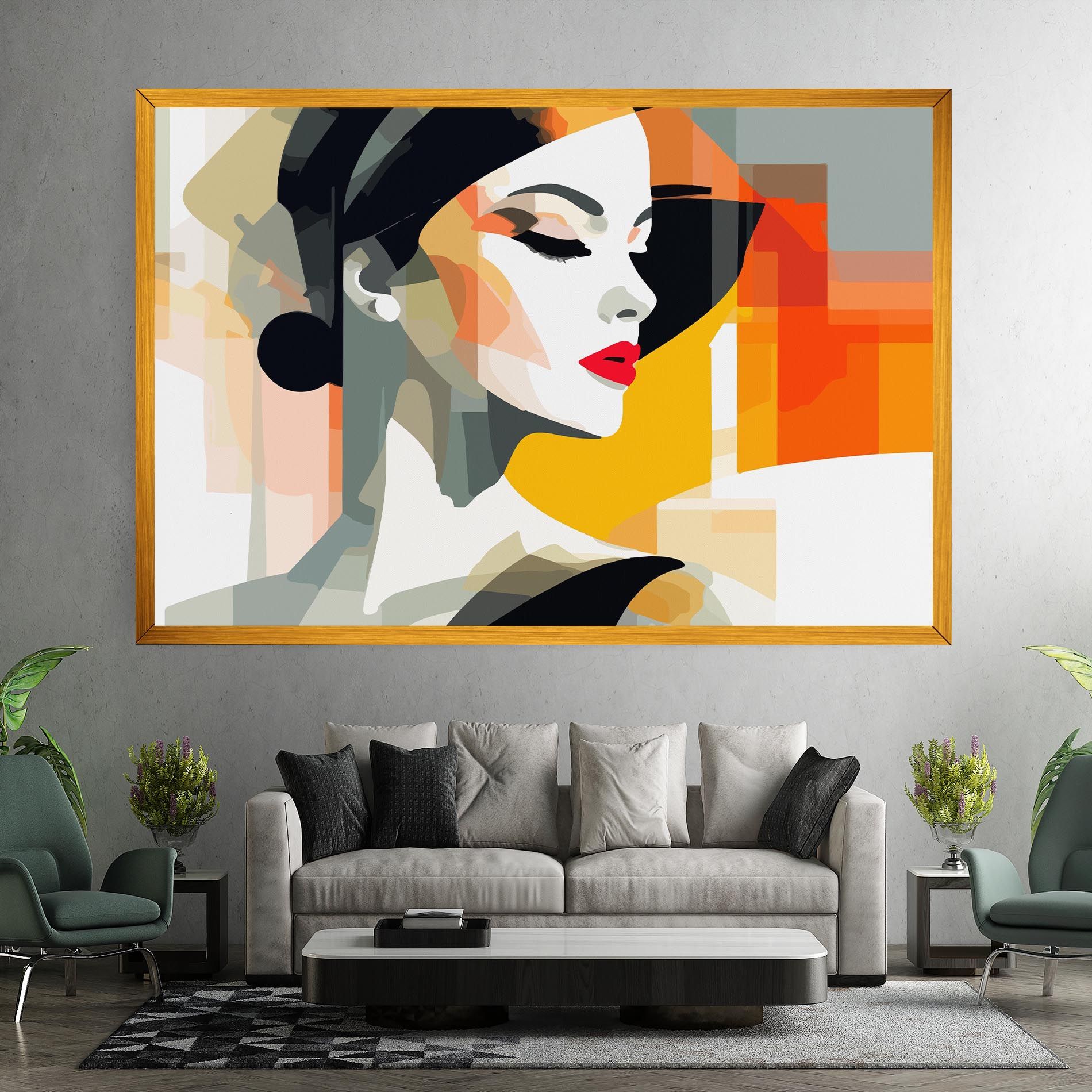 Art Woman View mockup 7