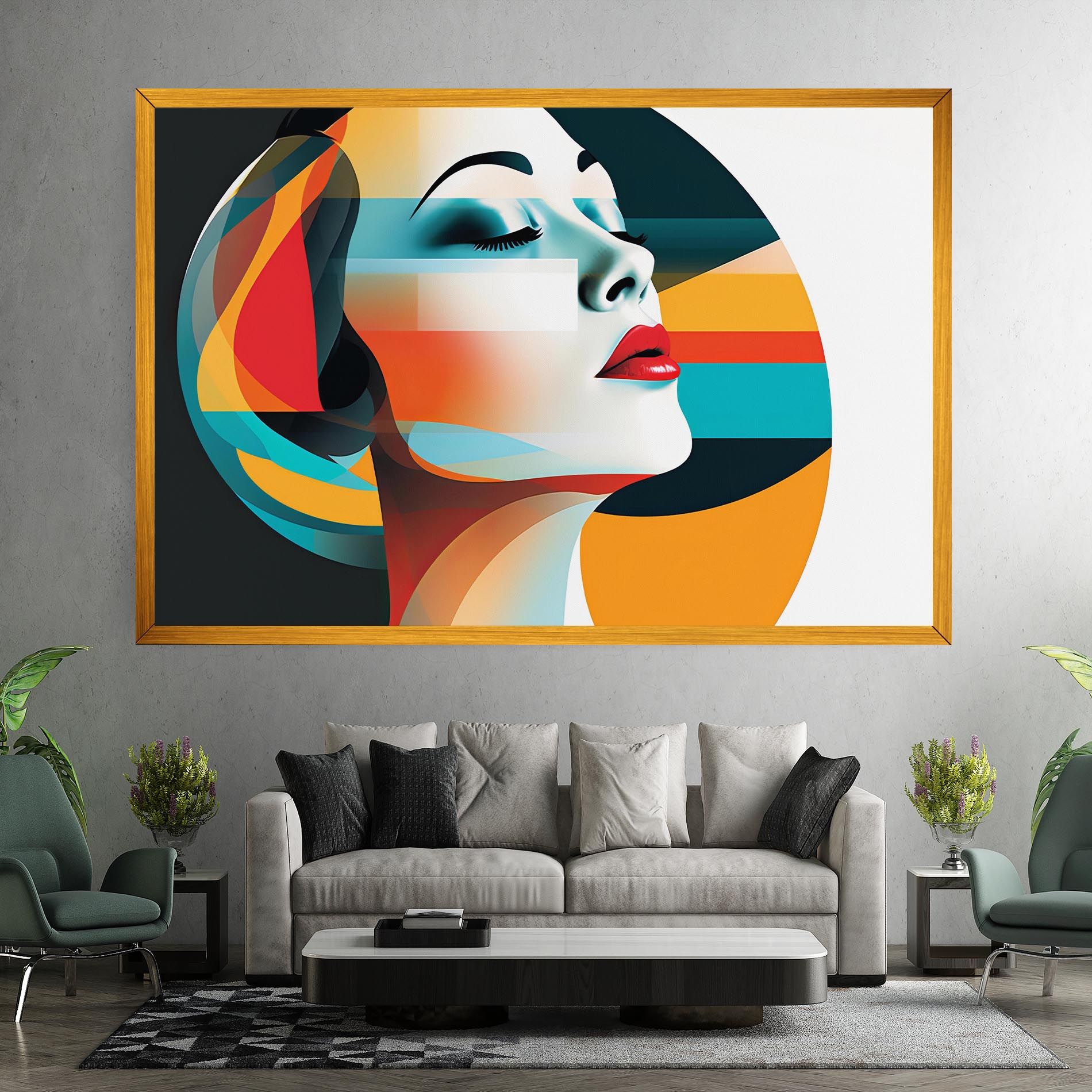 Blue Abstract Makeup mockup 7