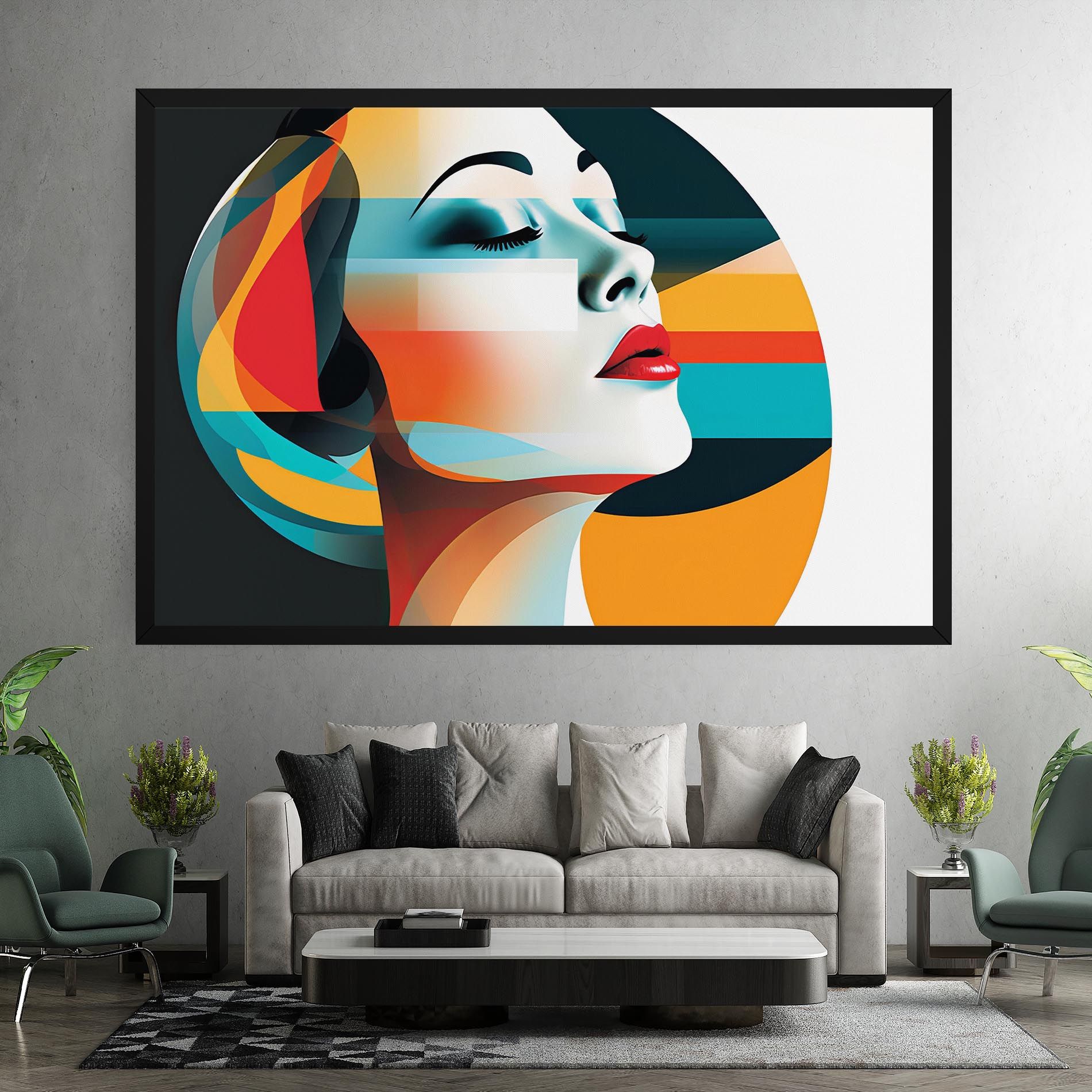 Blue Abstract Makeup mockup 7