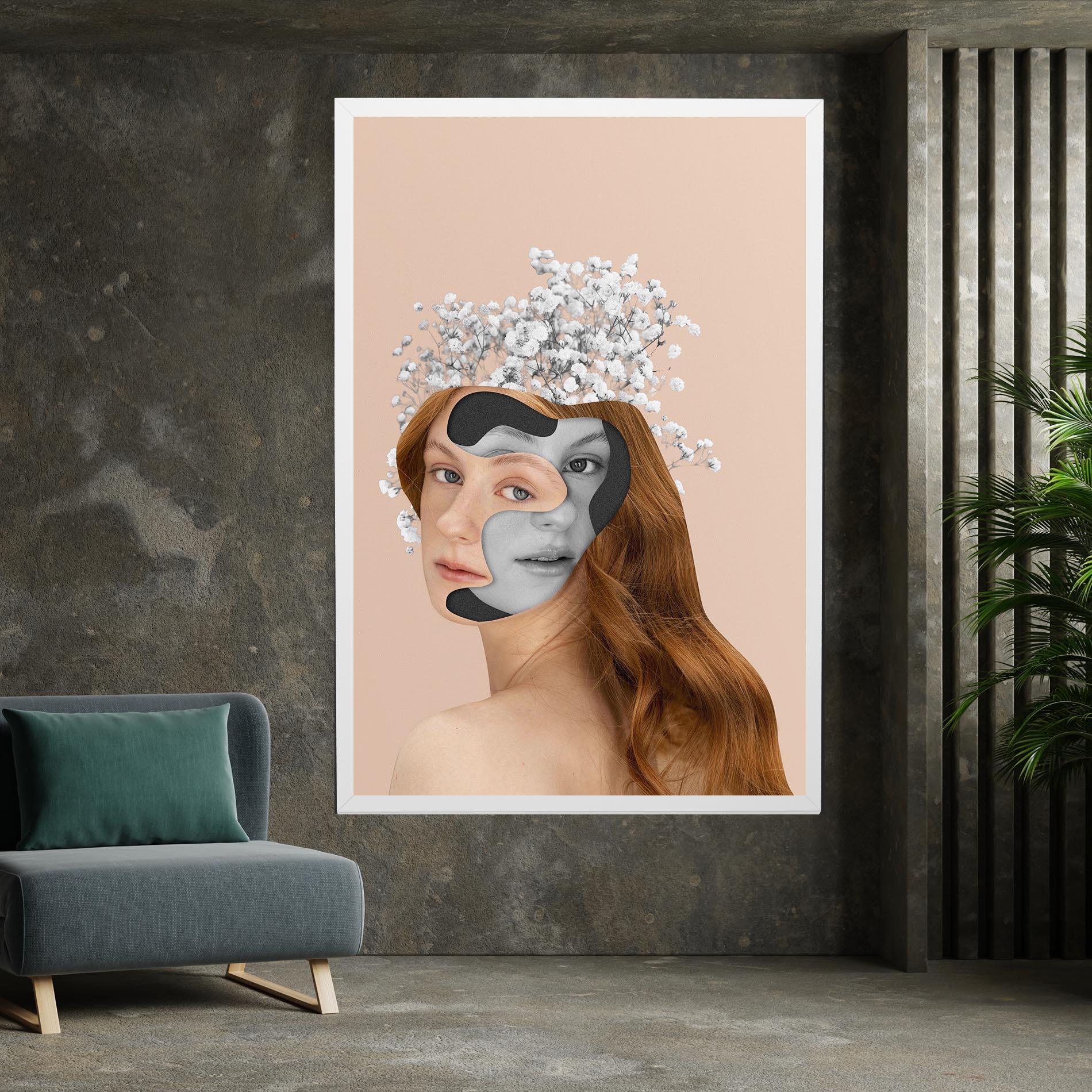 Vászonkép Abstract Combination mockup 7