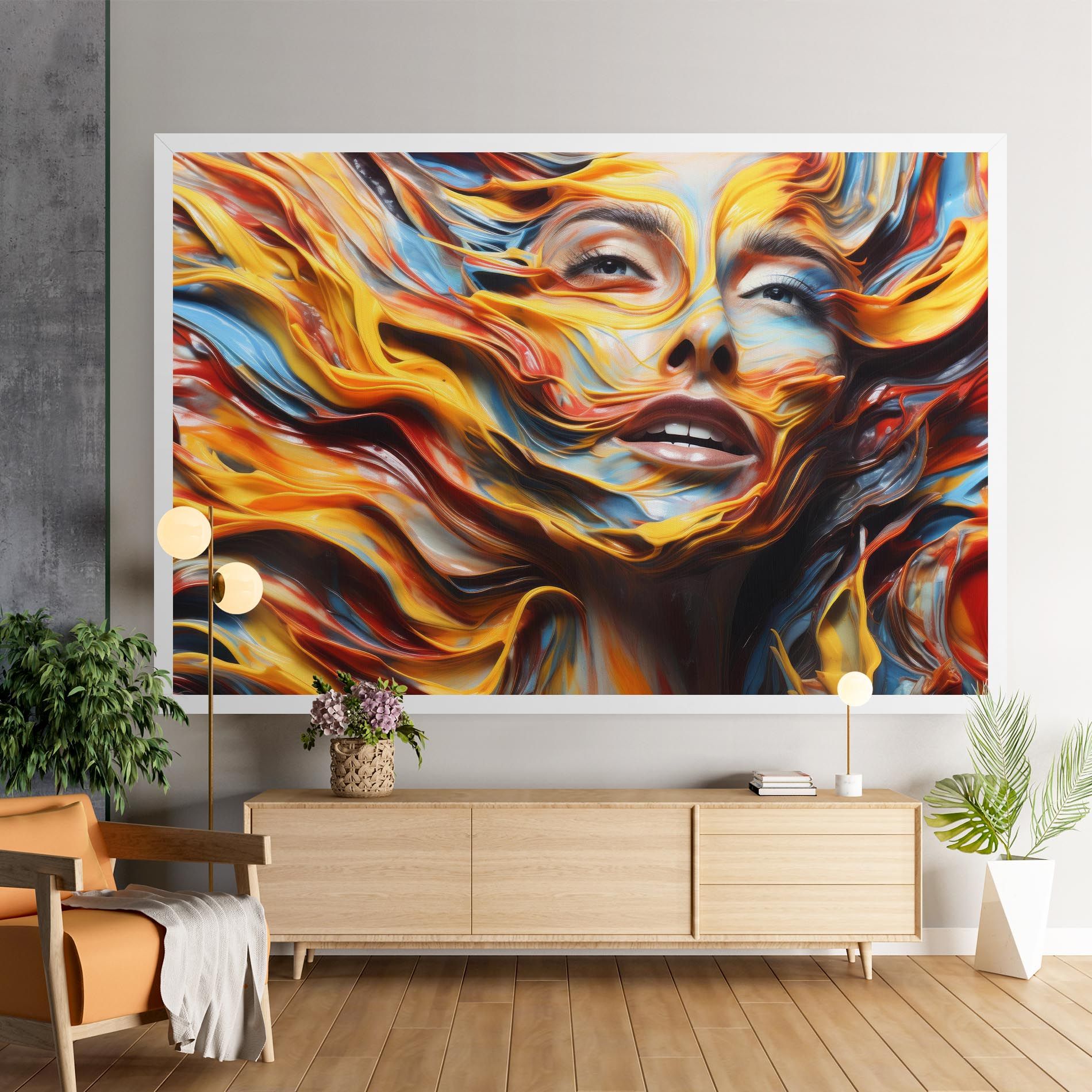 Painted Woman mockup 9