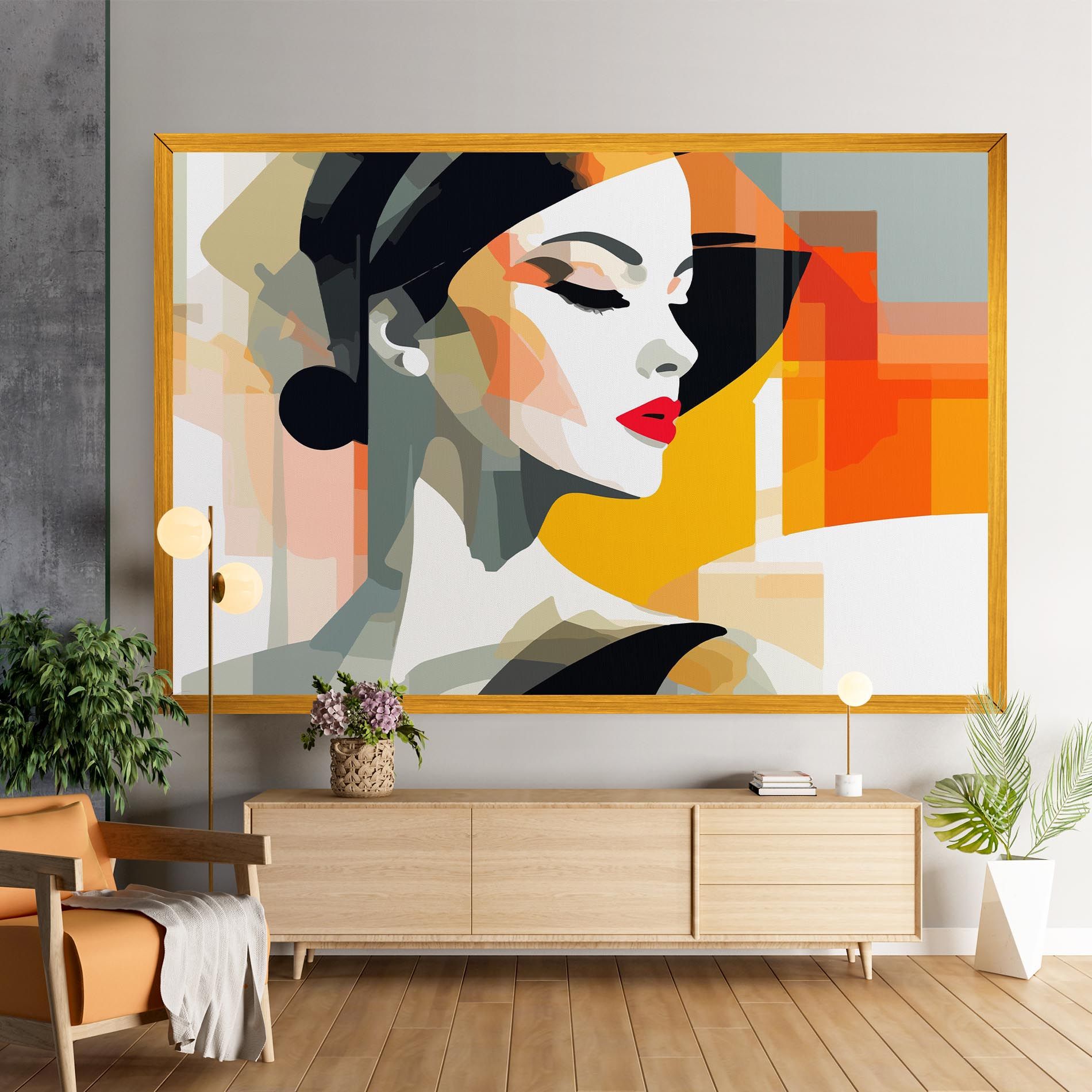 Art Woman View mockup 9