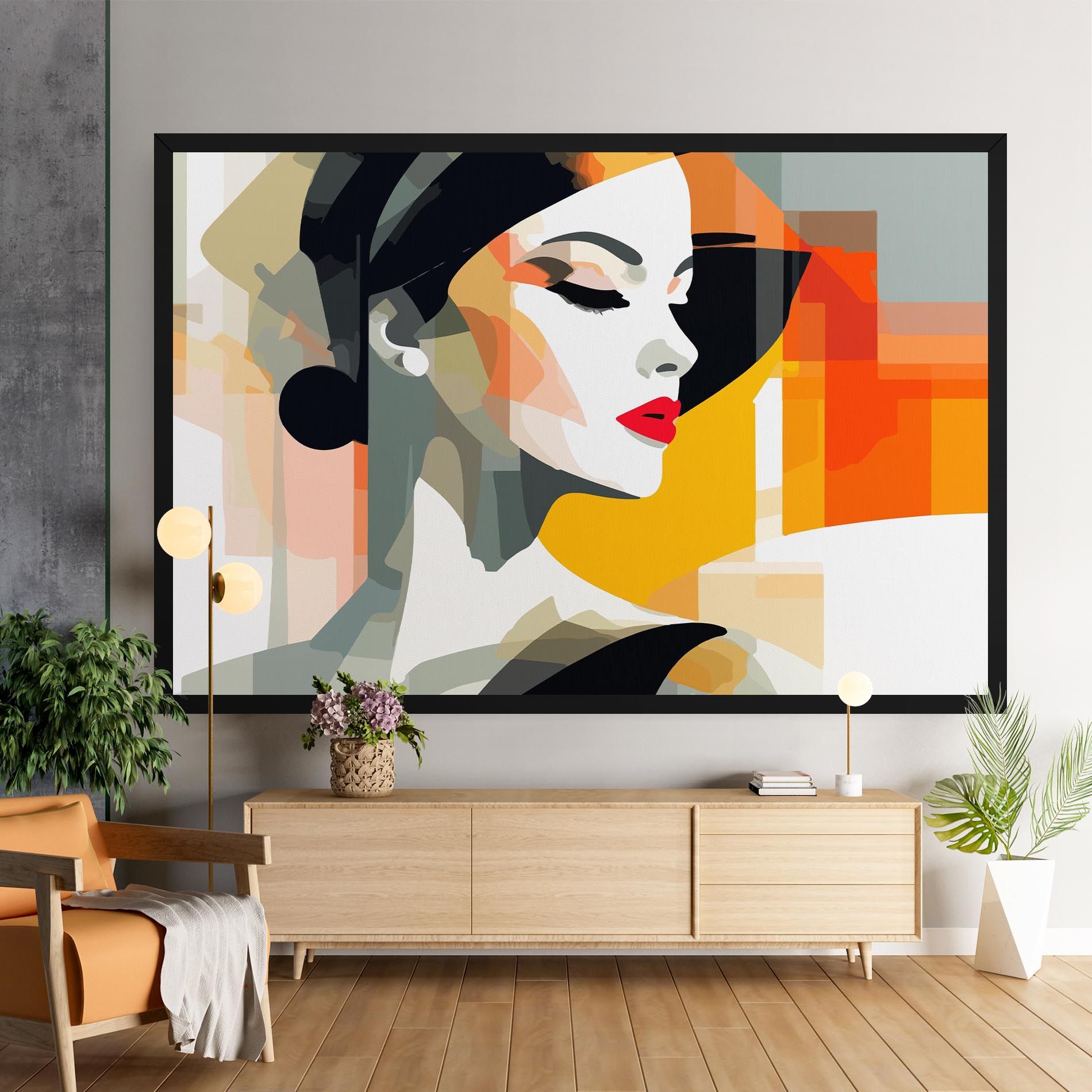 Art Woman View mockup 9