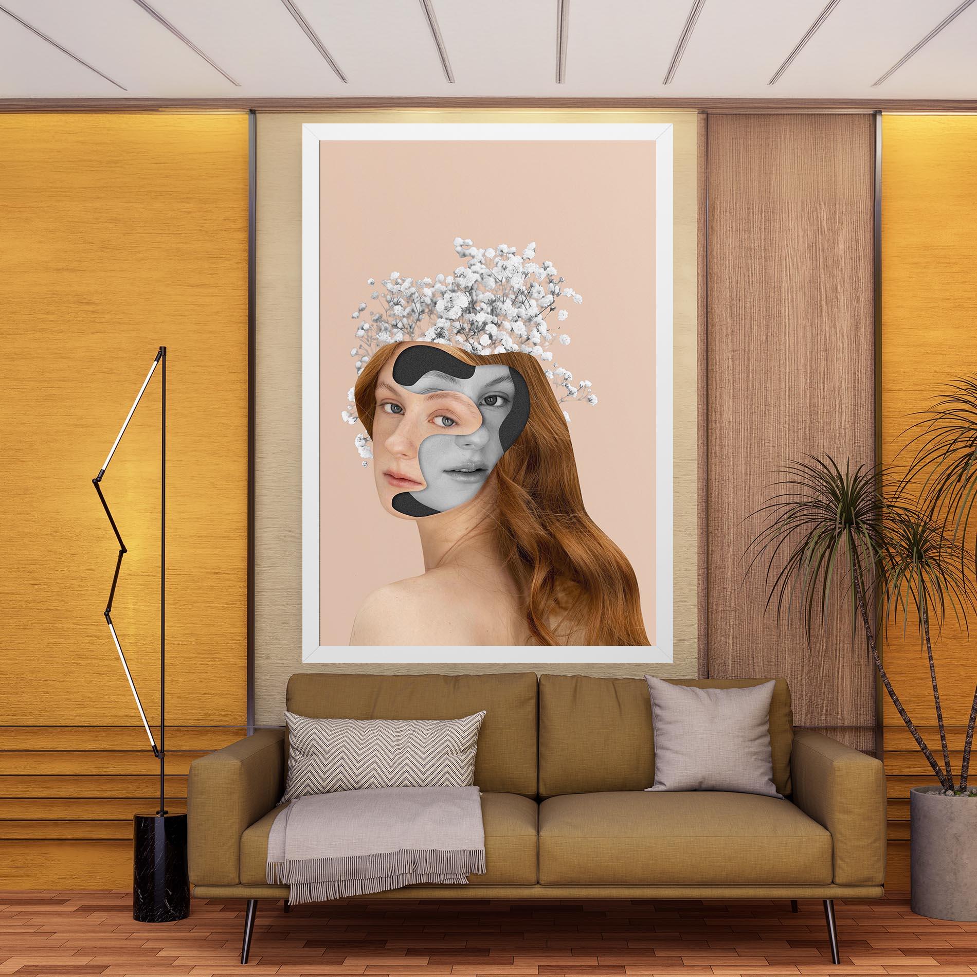 Vászonkép Abstract Combination mockup 9