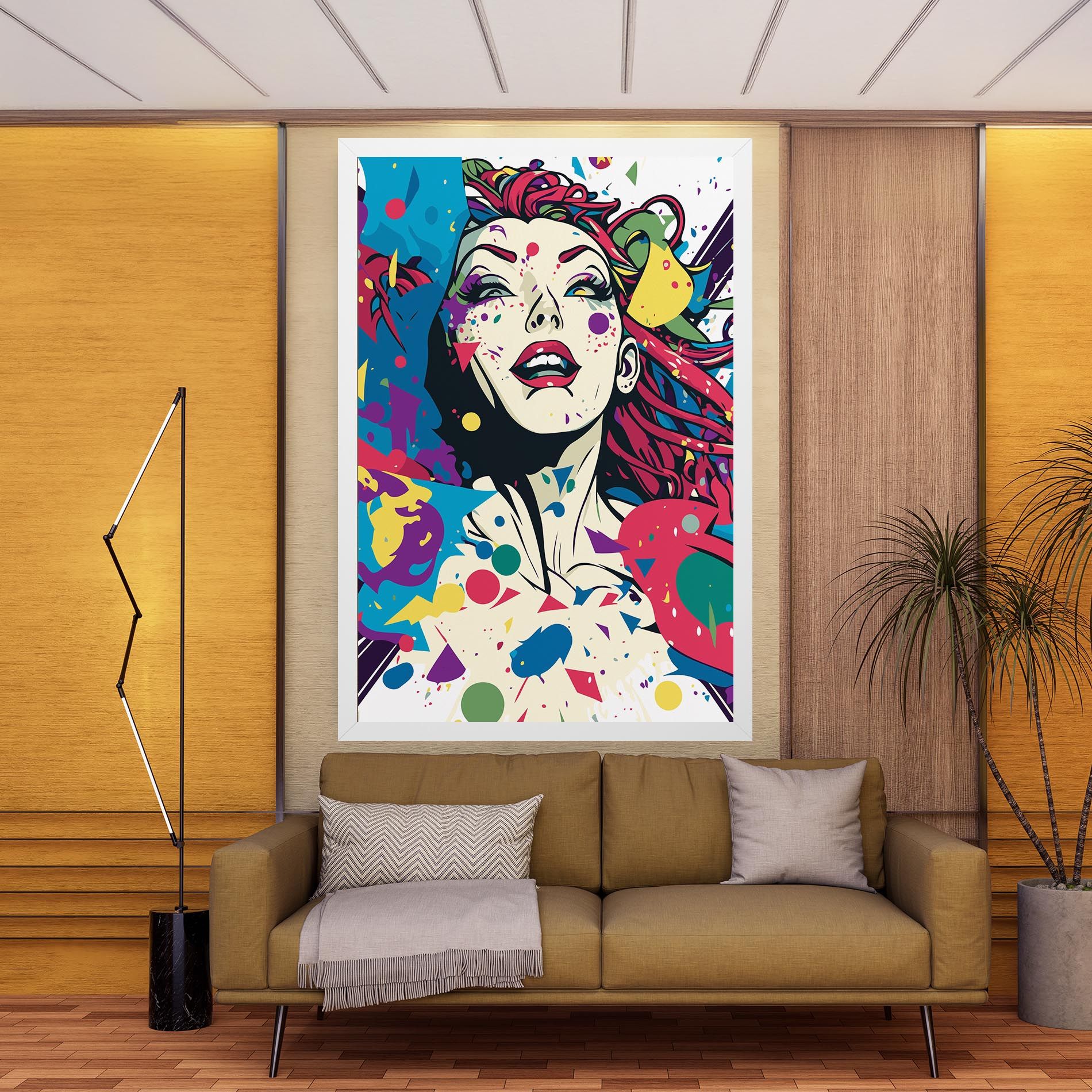 Fictional Woman mockup 9