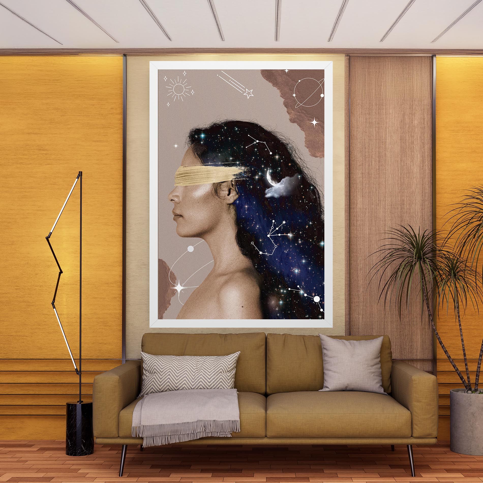 Galaxy Hair mockup 9