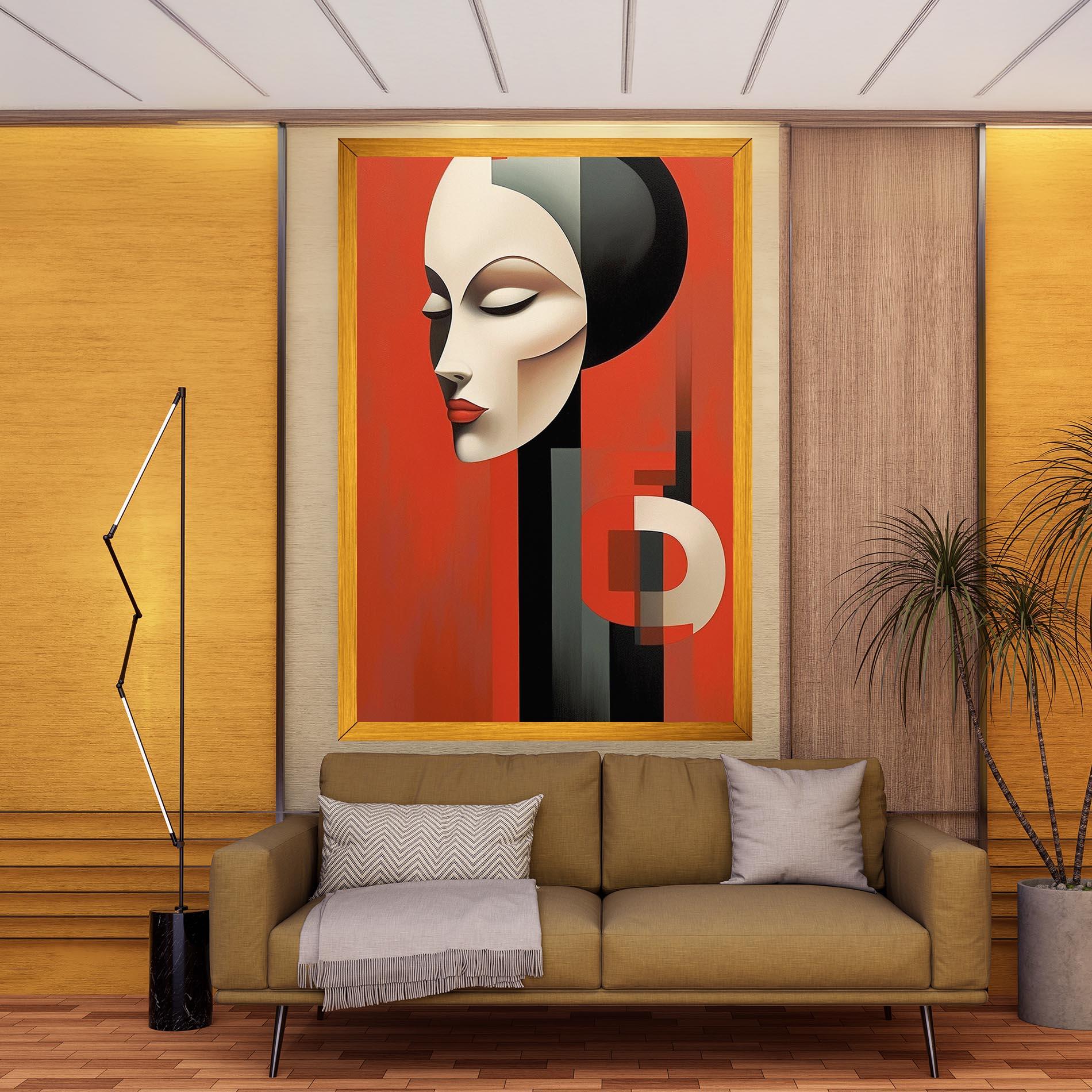 Vászonkép Art Russian Revolution mockup 9