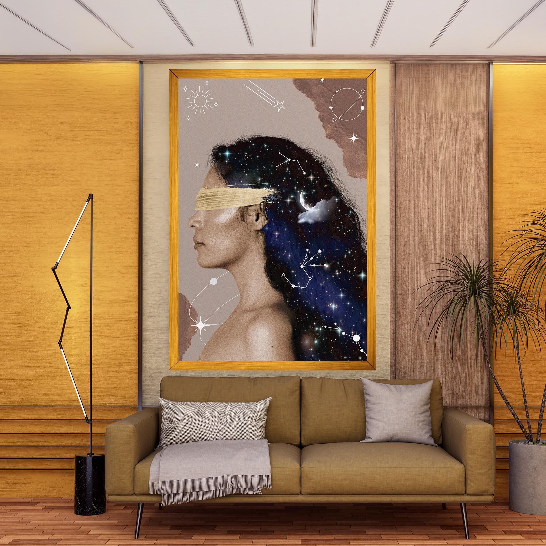 Galaxy Hair mockup 9