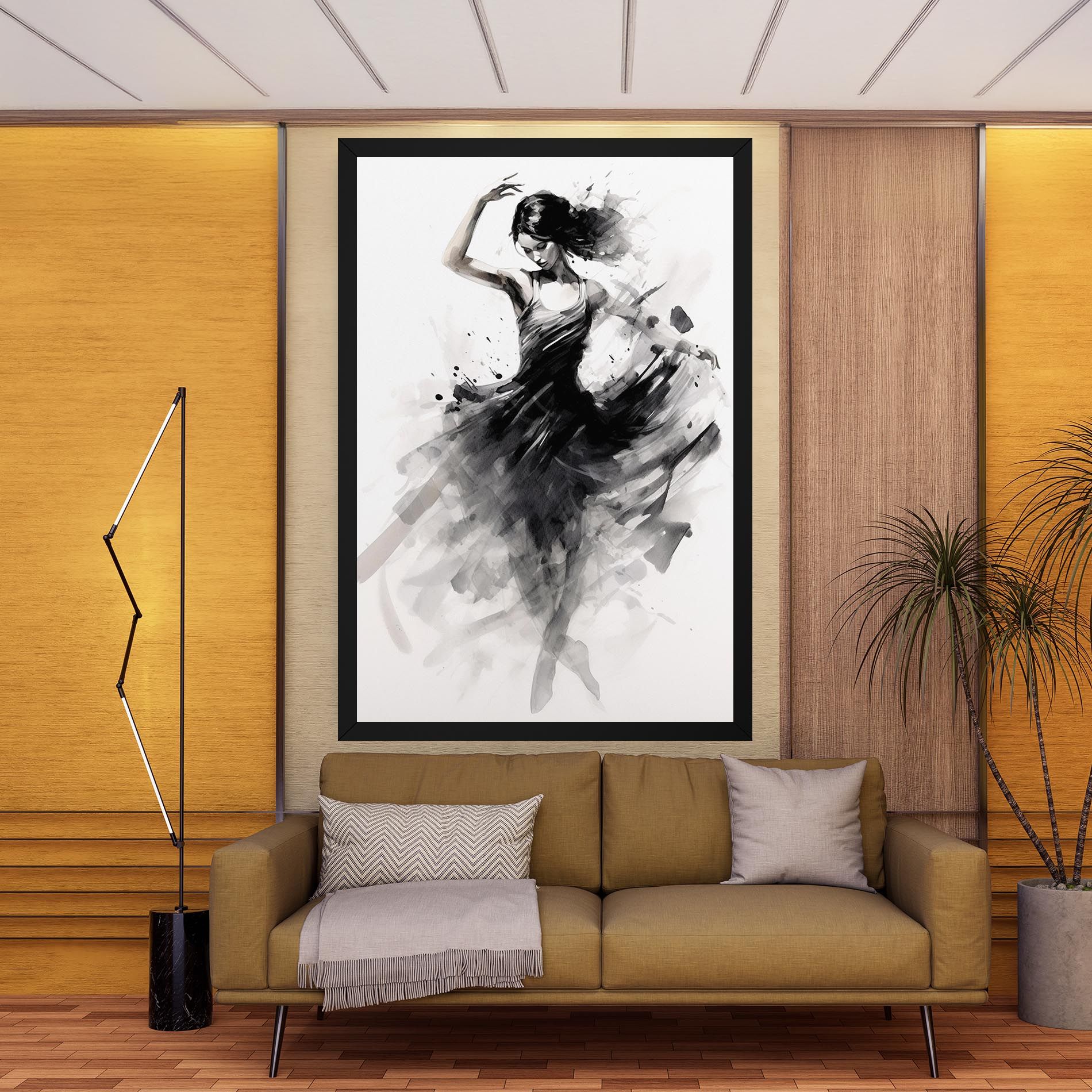 Dancing Woman mockup 9