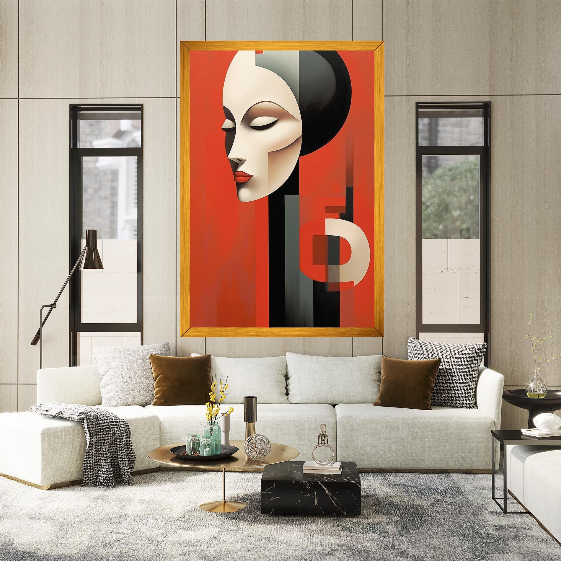 Vászonkép Art Russian Revolution mockup 2