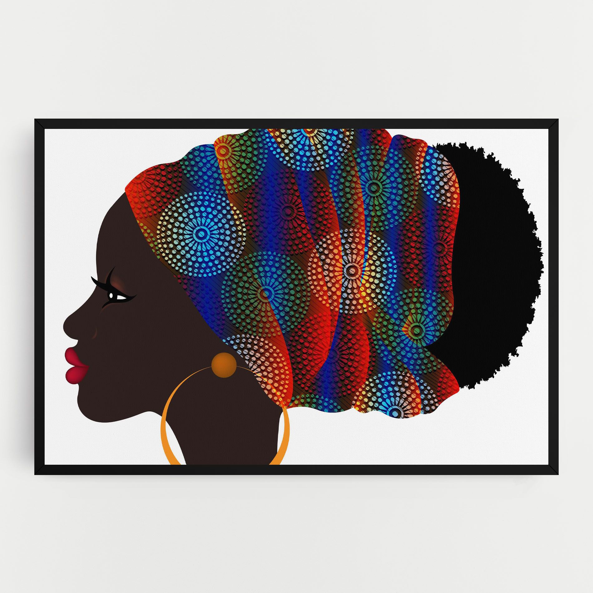 Afro Hairstyle mockup 0