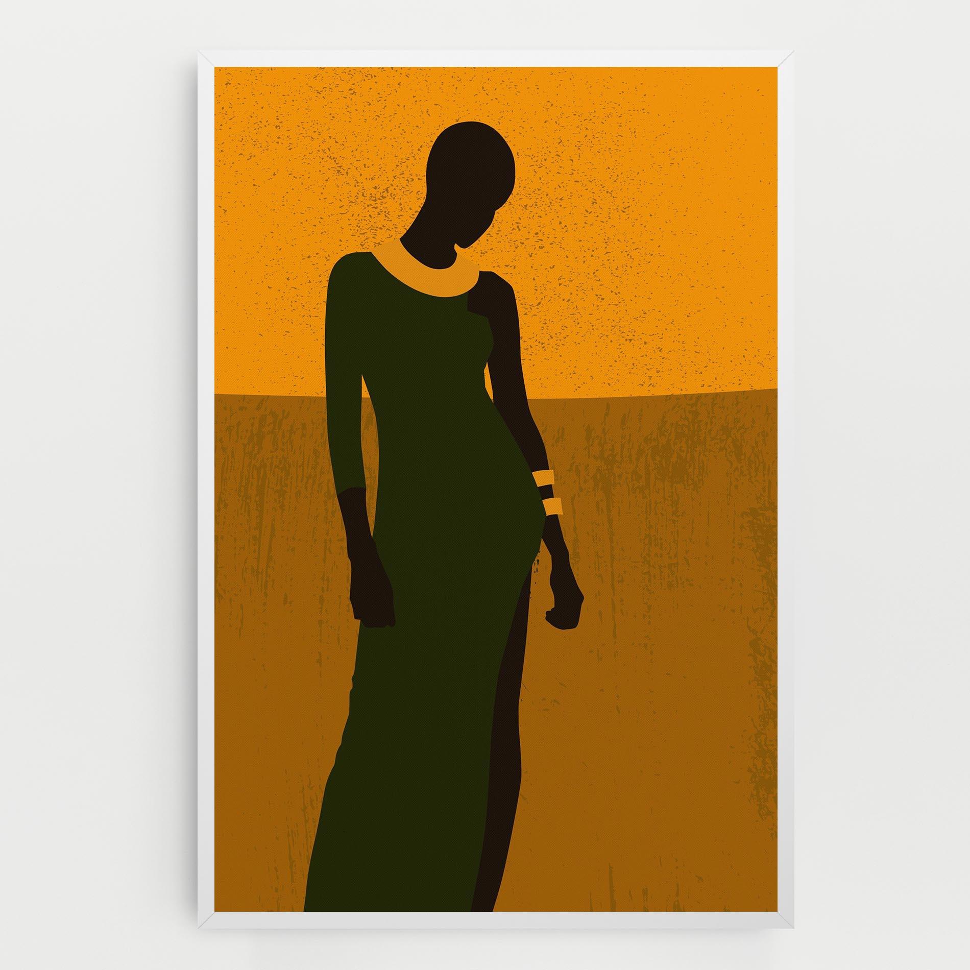 Vászonkép African Dress mockup 0