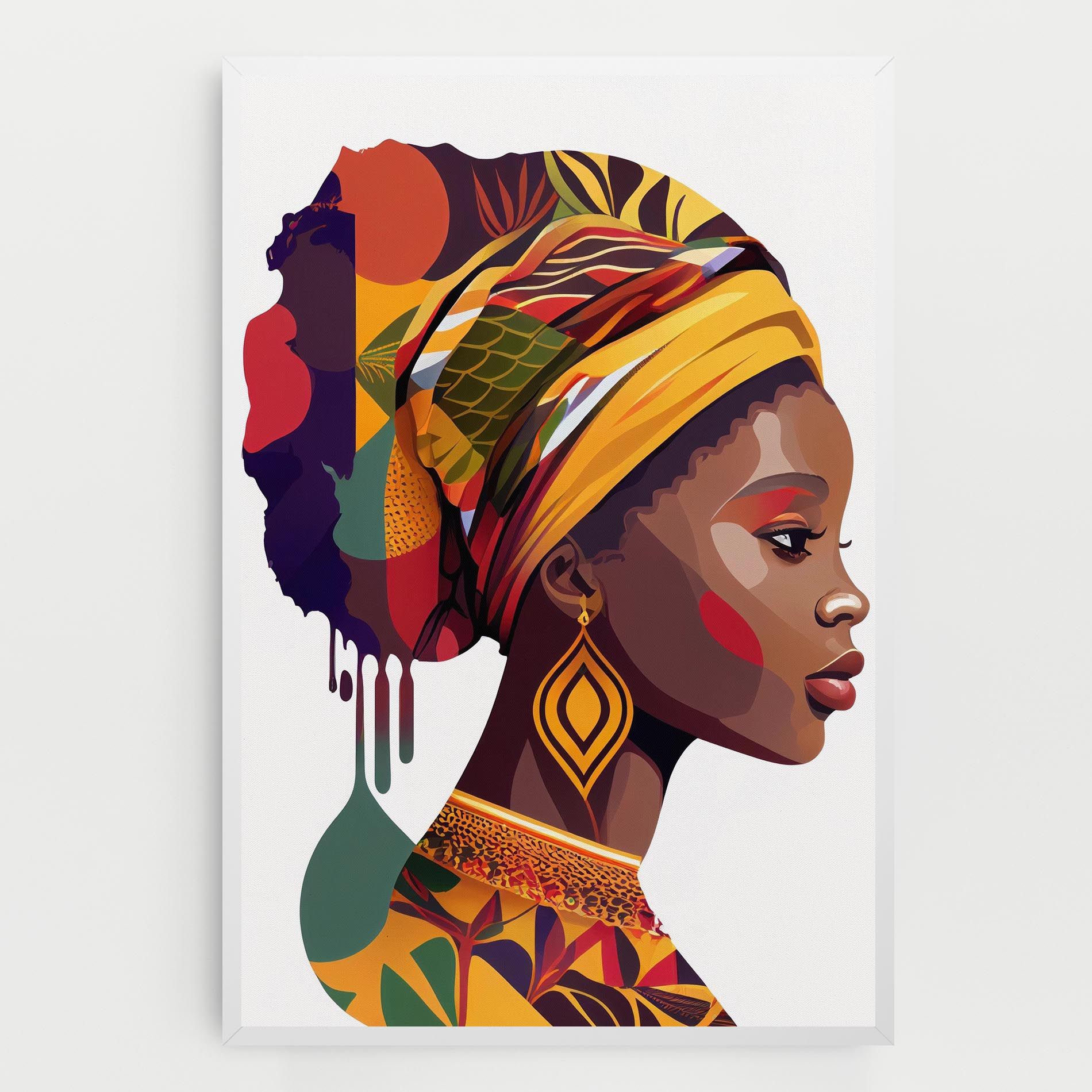 Colorful African mockup 0