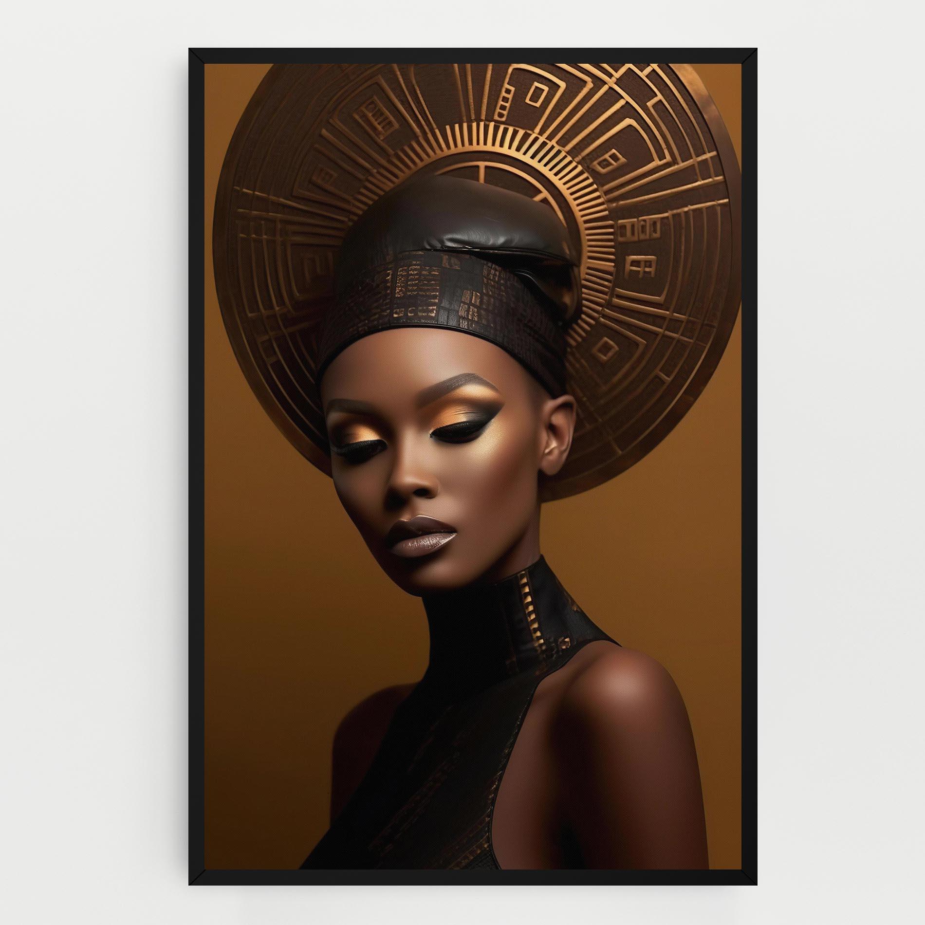 Vászonkép African Abstract Art mockup 0