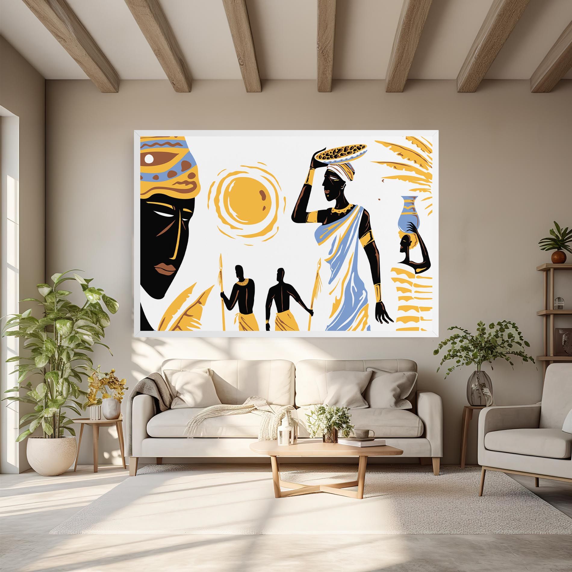 African Drawing mockup 6