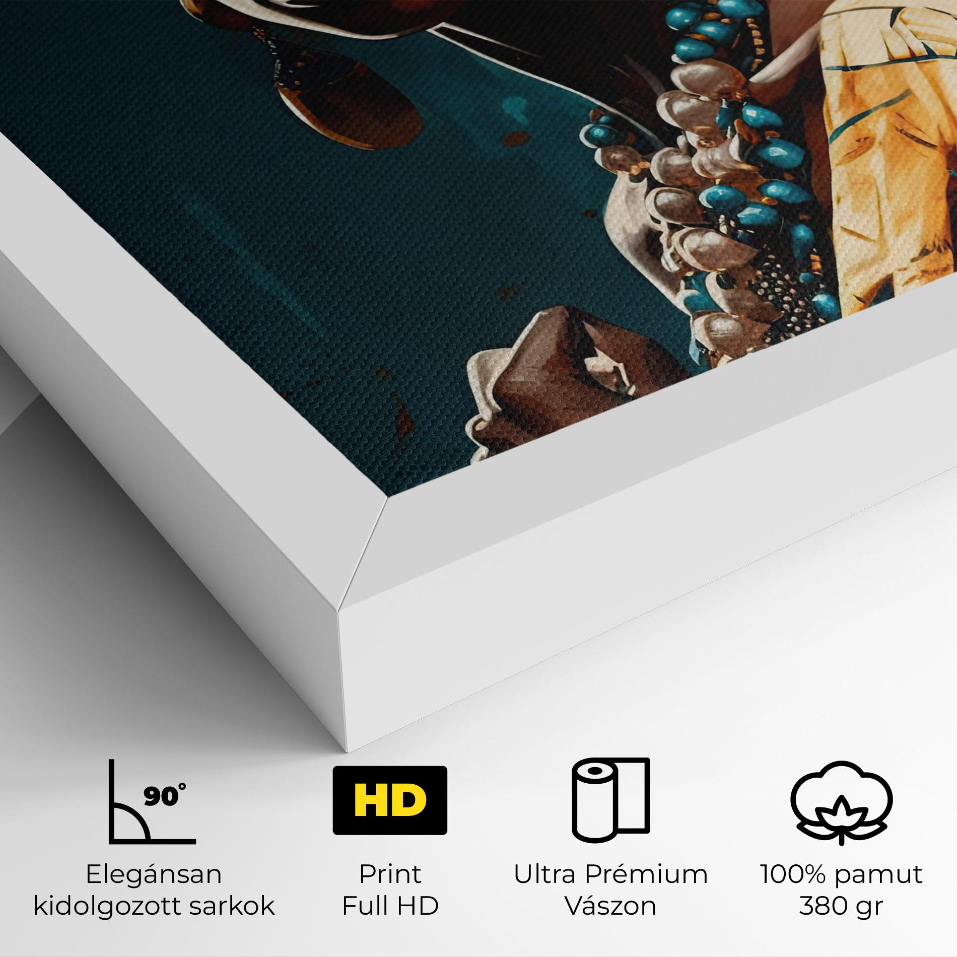 Vászonkép Azure Chic Woman mockup 4