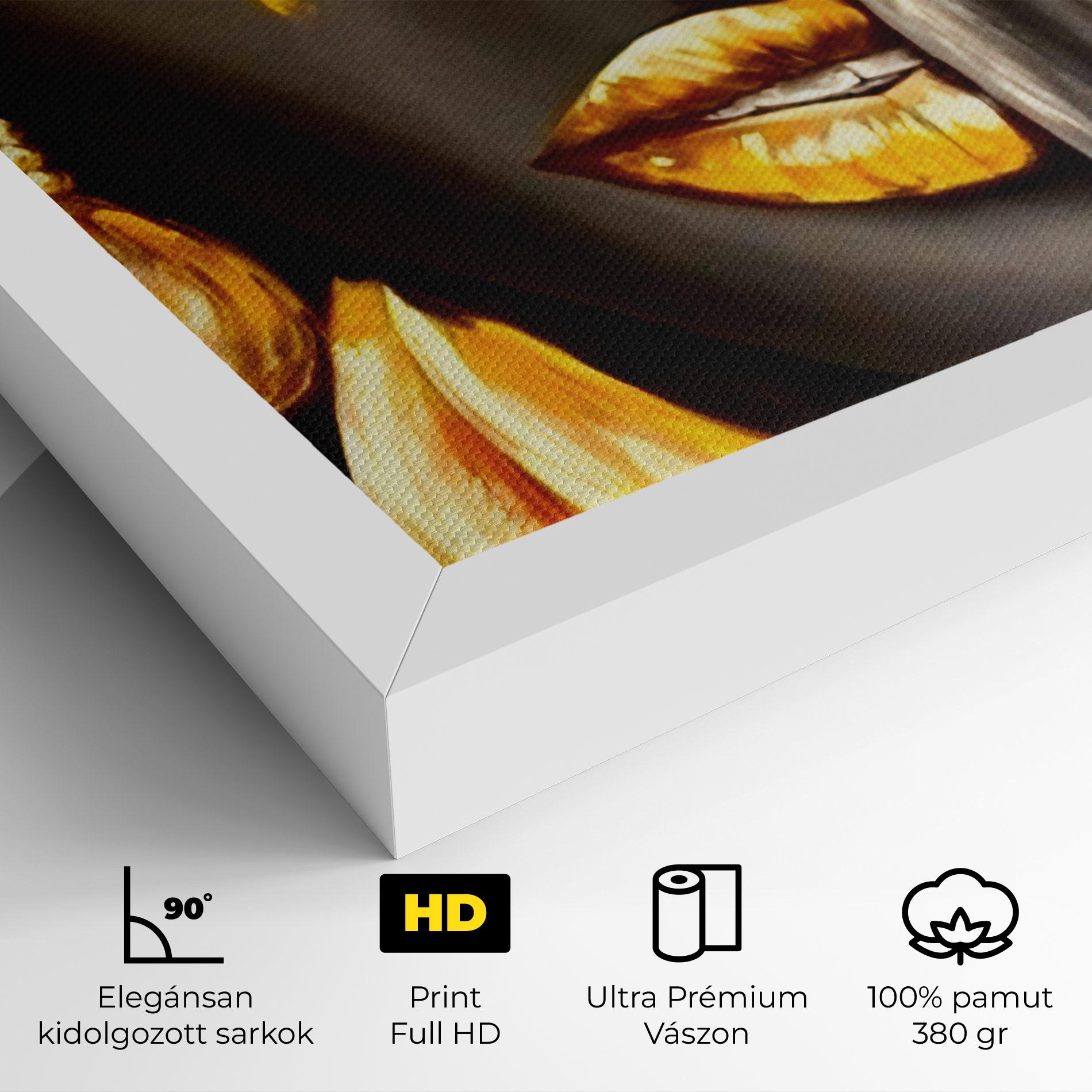 Vászonkép Golden African Women mockup 4