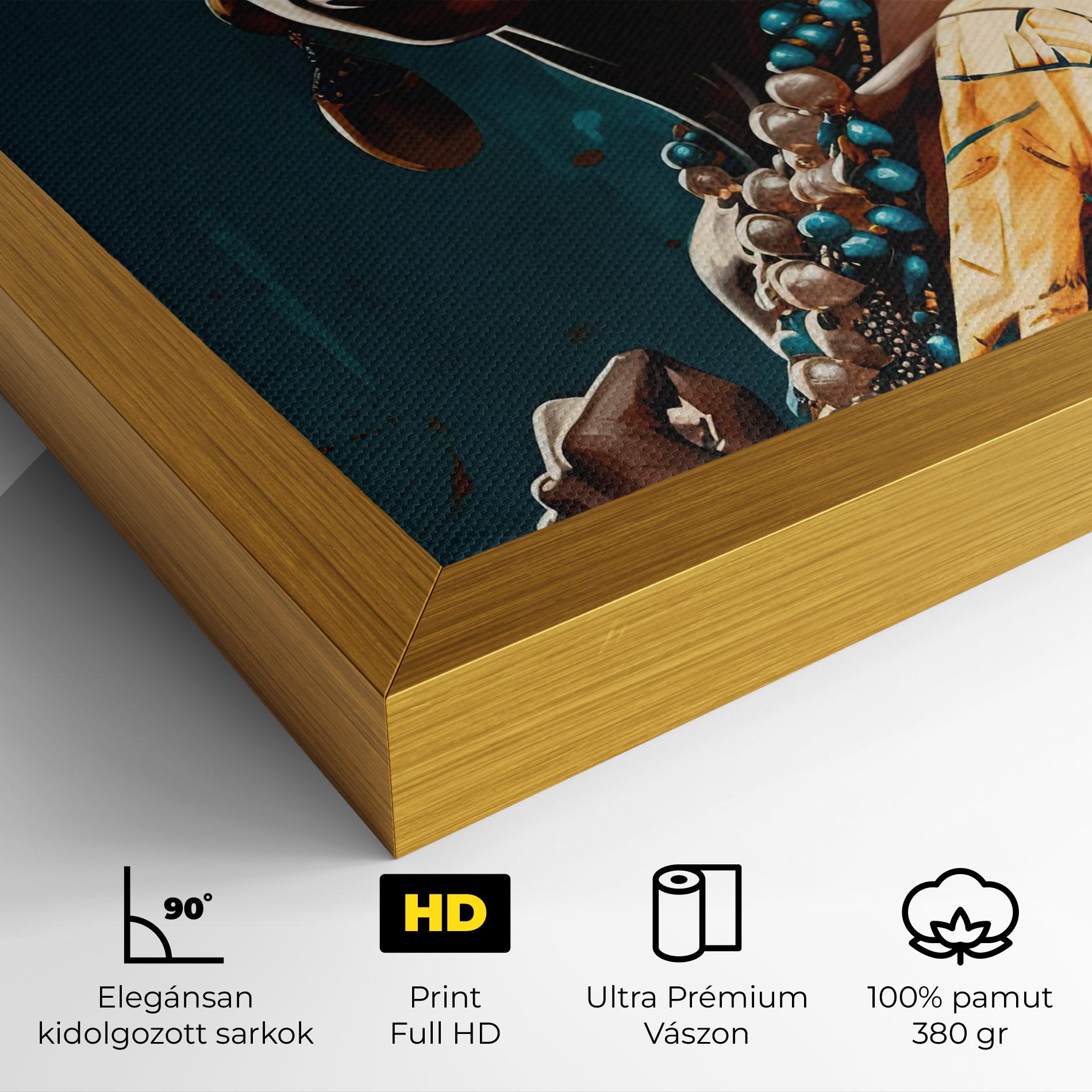 Vászonkép Azure Chic Woman mockup 4