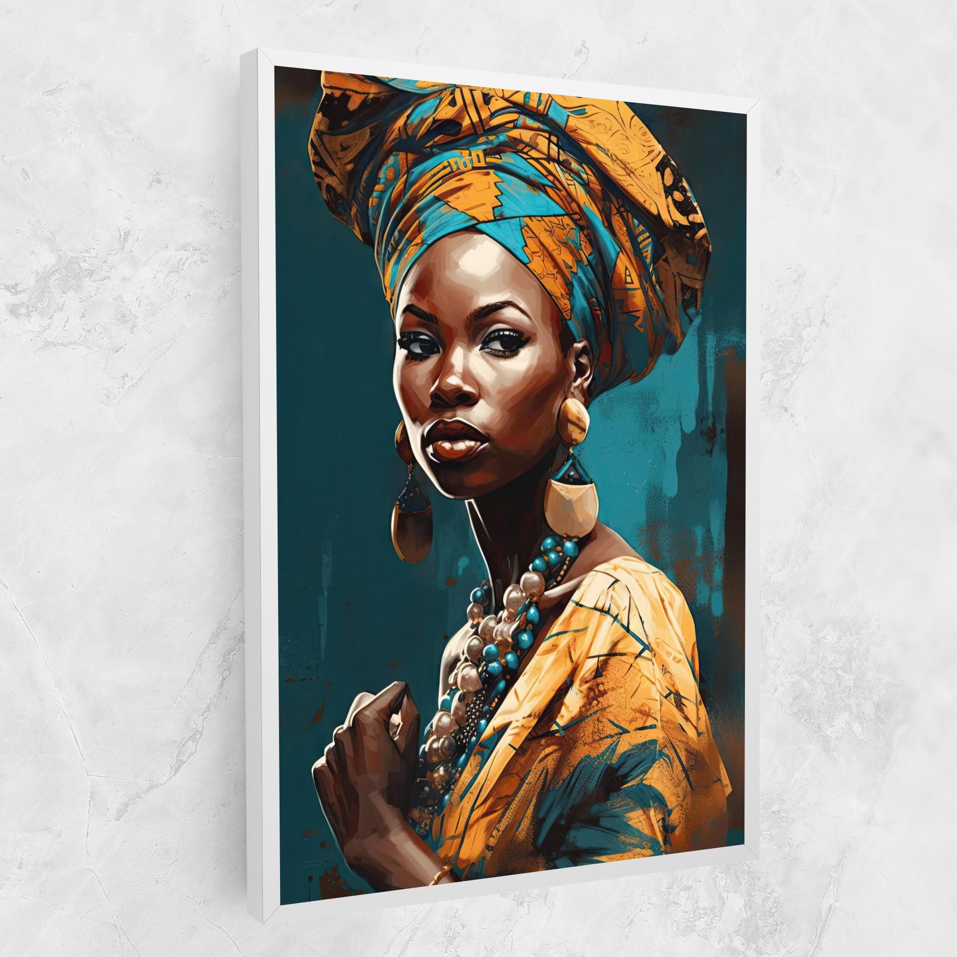 Azure Chic Woman mockup 1