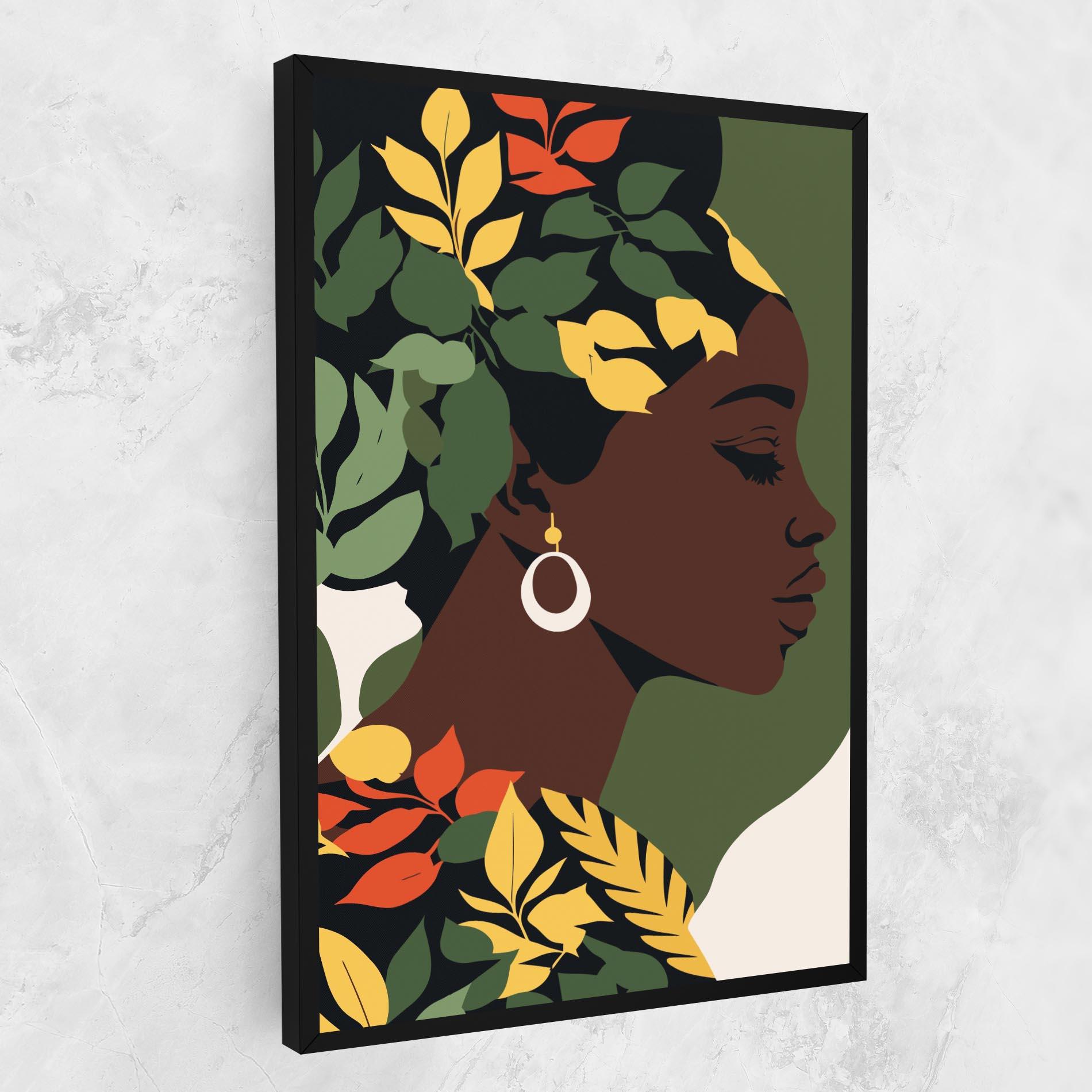 Vászonkép Yellow Leaf Africa mockup 1