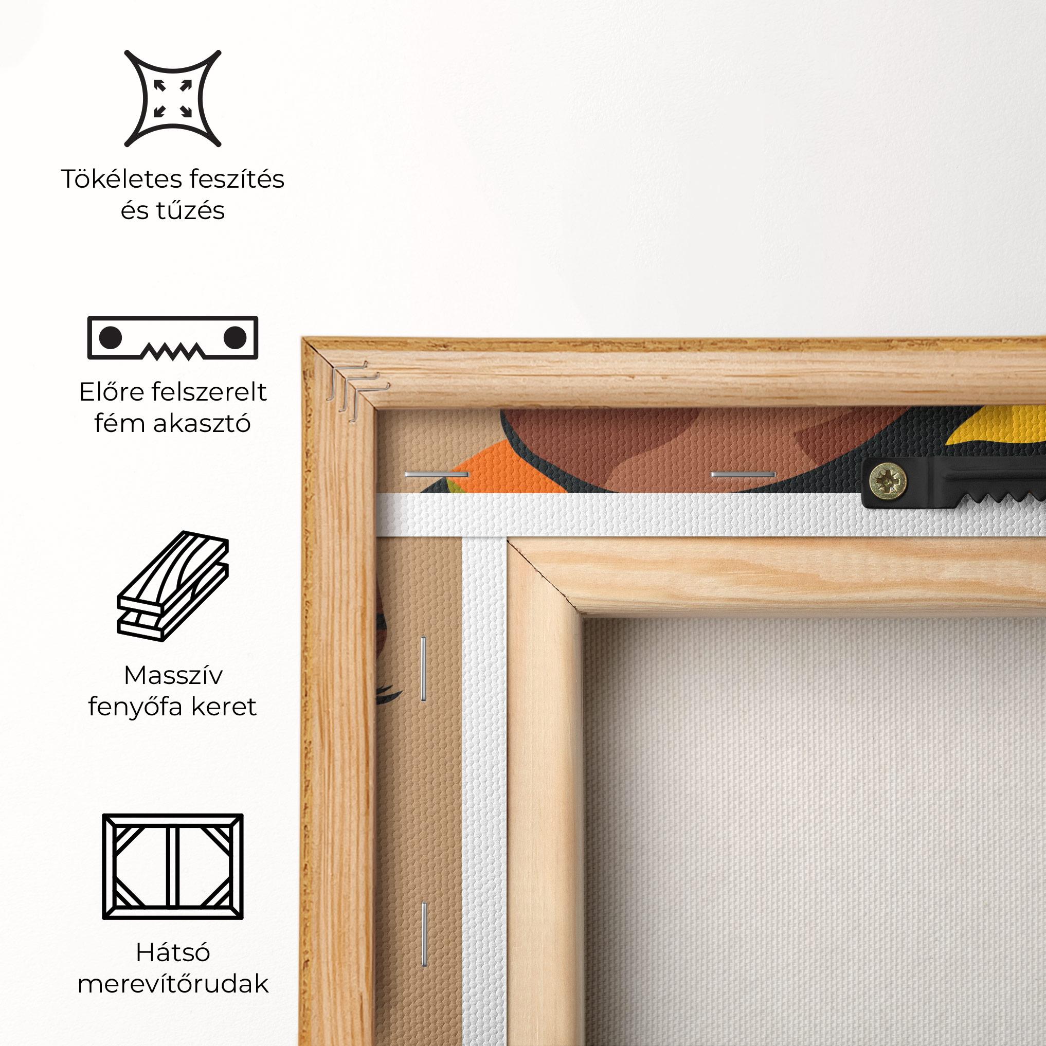 Vászonkép African Earrings mockup 5