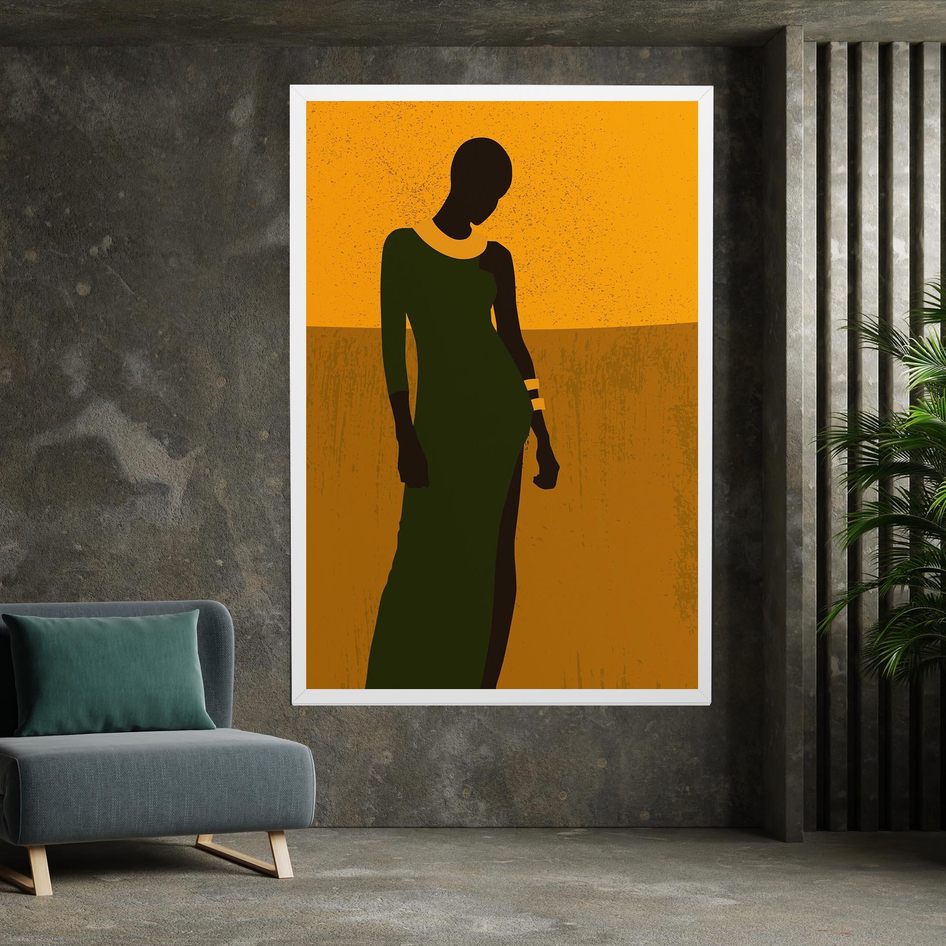 Vászonkép African Dress mockup 7