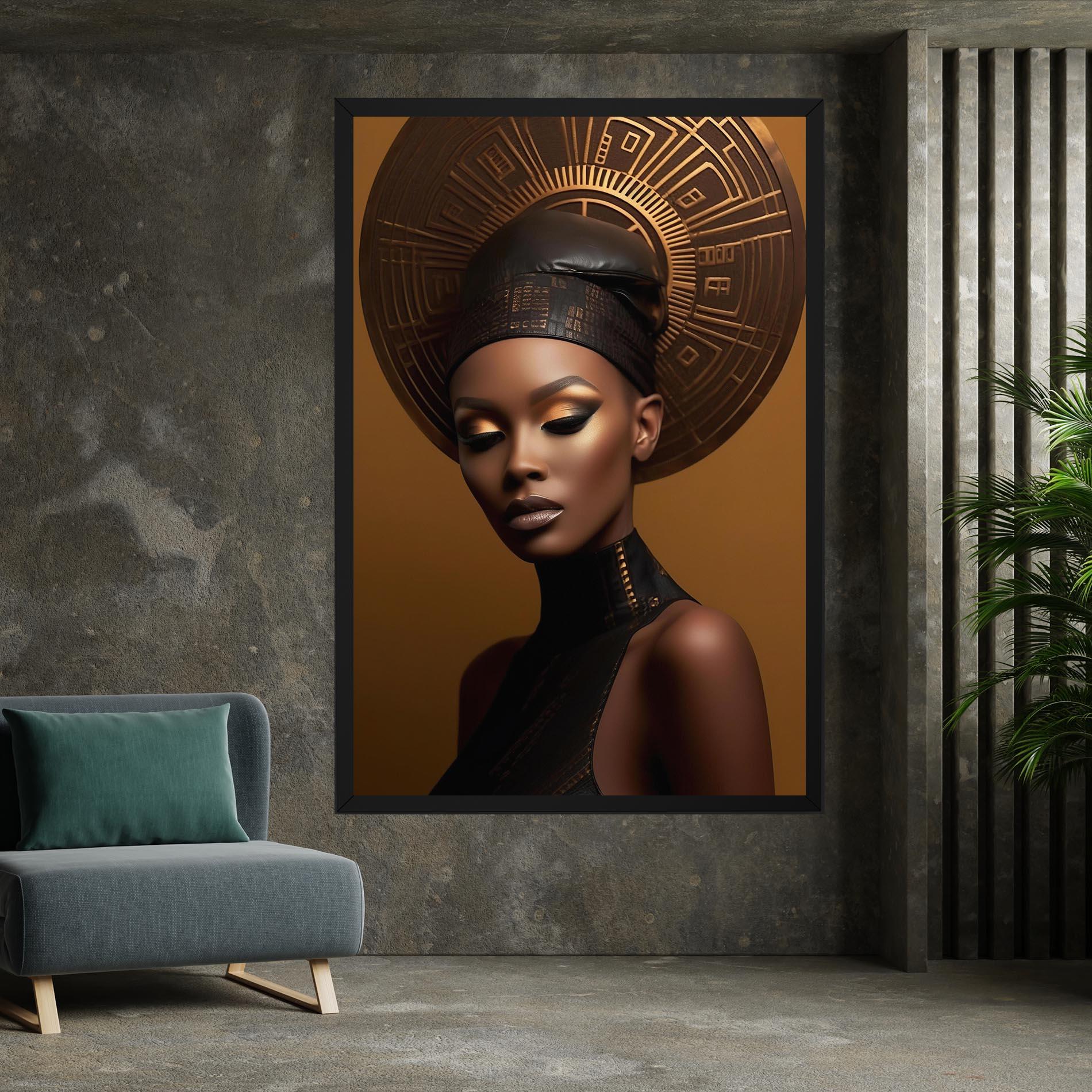Vászonkép African Abstract Art mockup 7