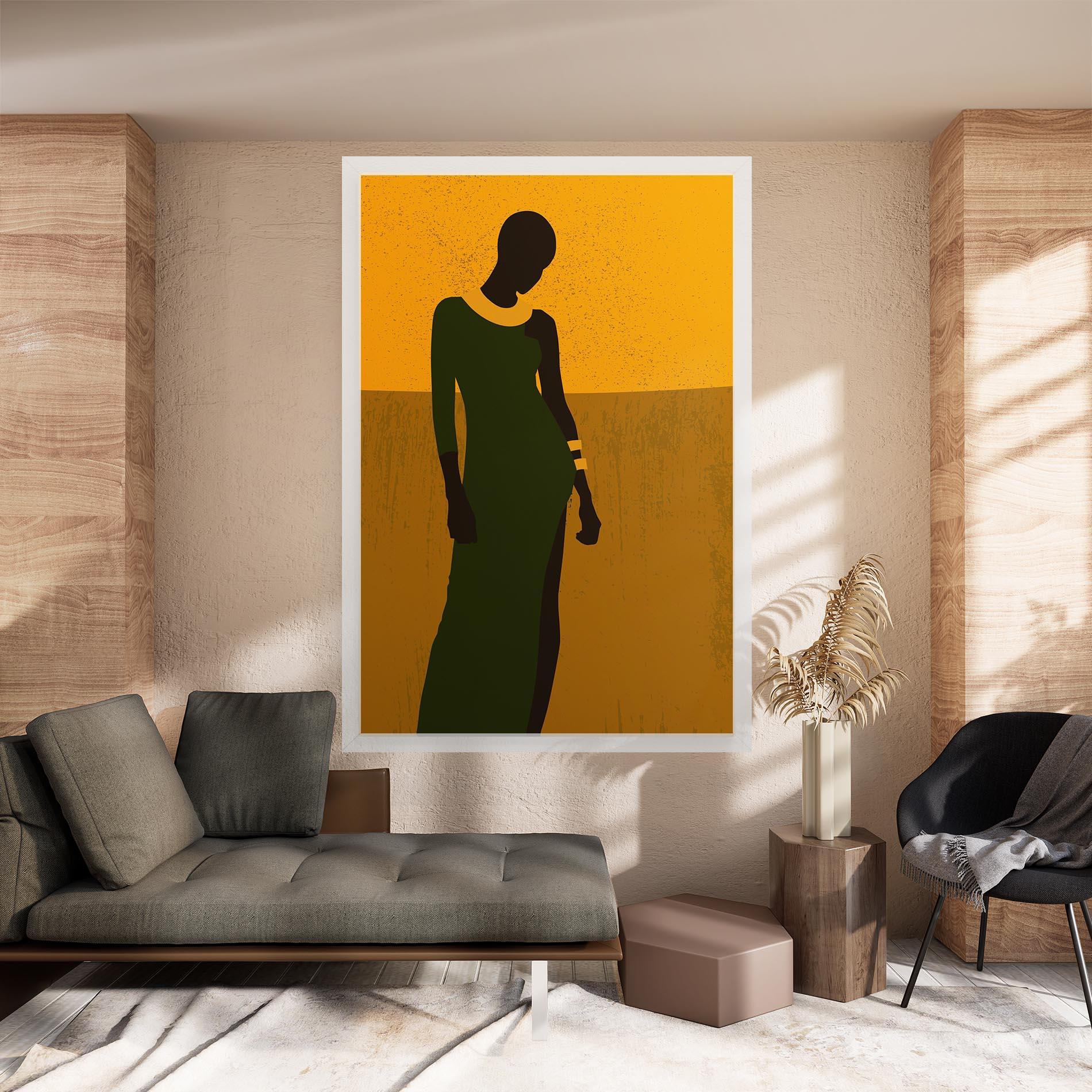 Vászonkép African Dress mockup 8