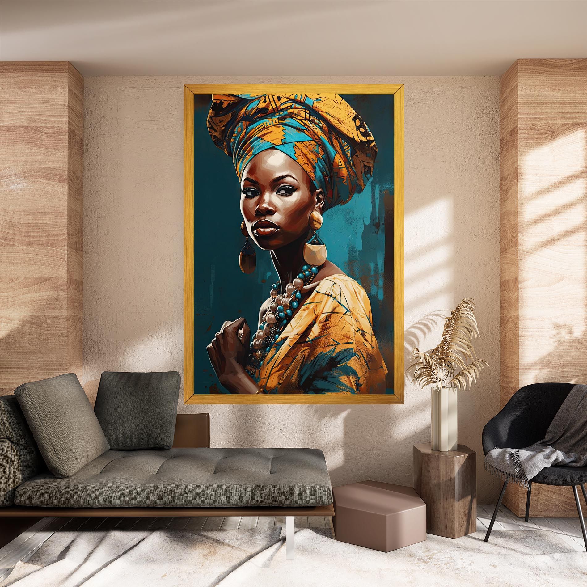 Azure Chic Woman mockup 8