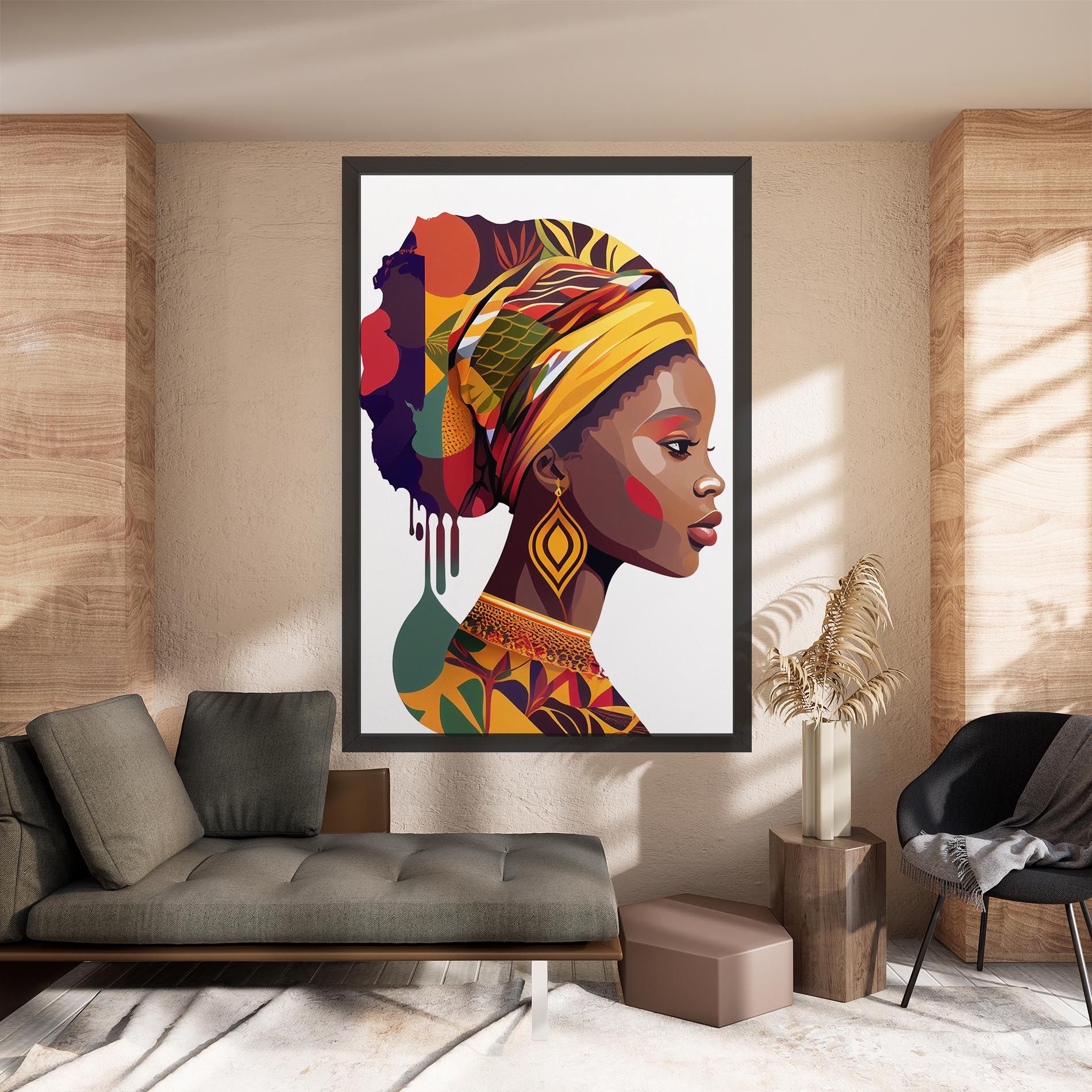 Colorful African mockup 8