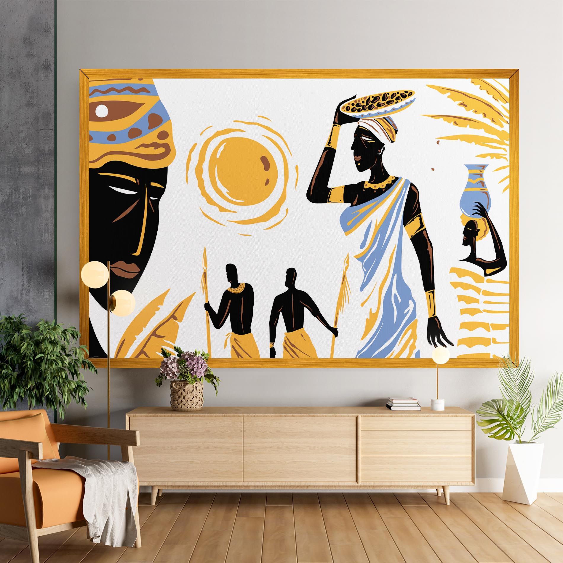 African Drawing mockup 9