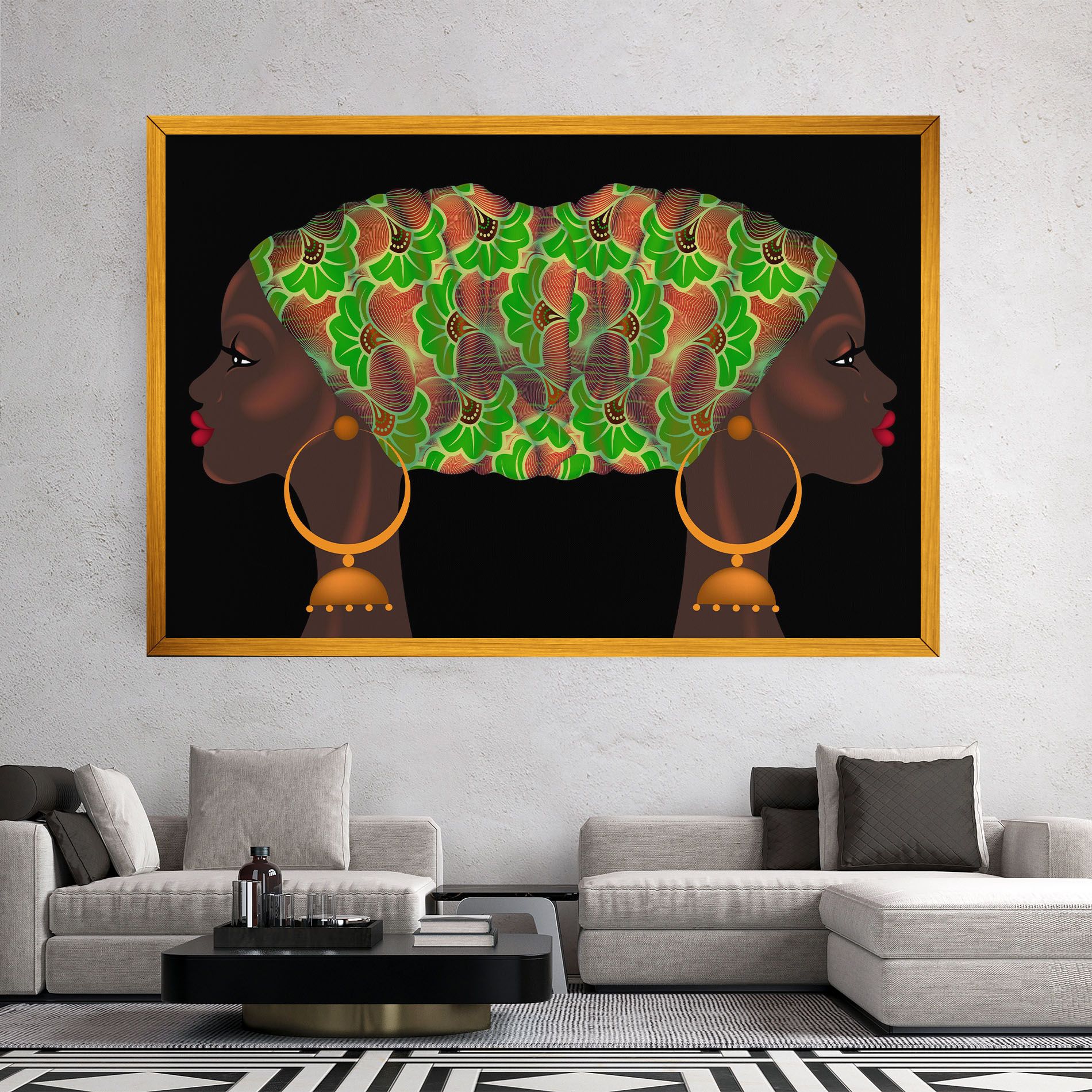 Ankara Headwrap mockup 2