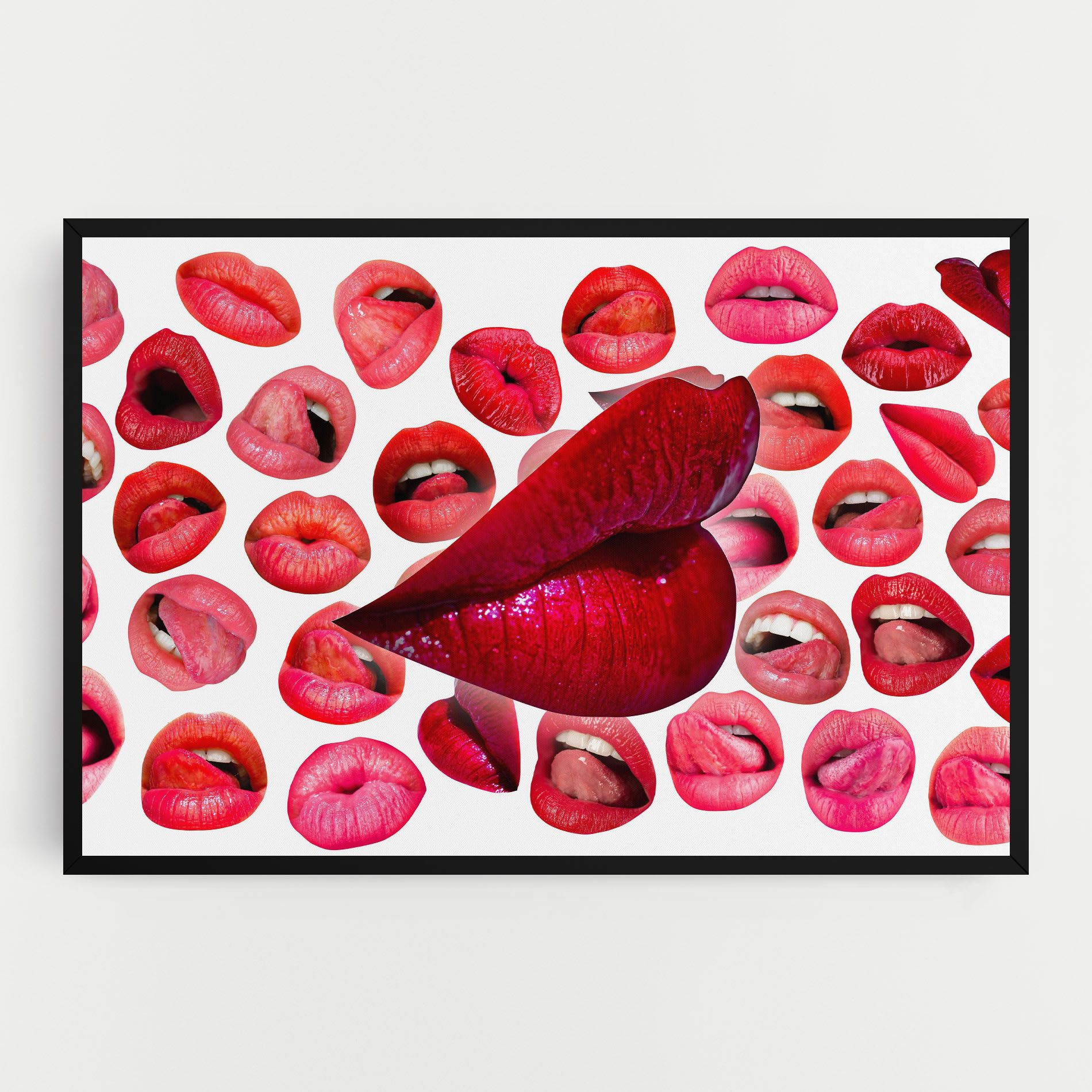 Red Lip Female mockup 0