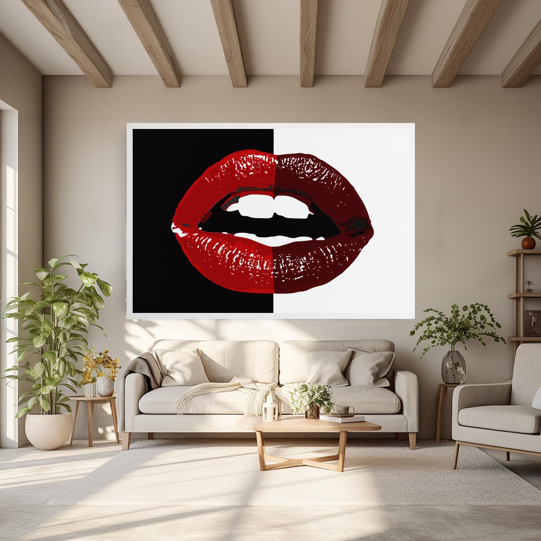 Red Shade Lips mockup 6