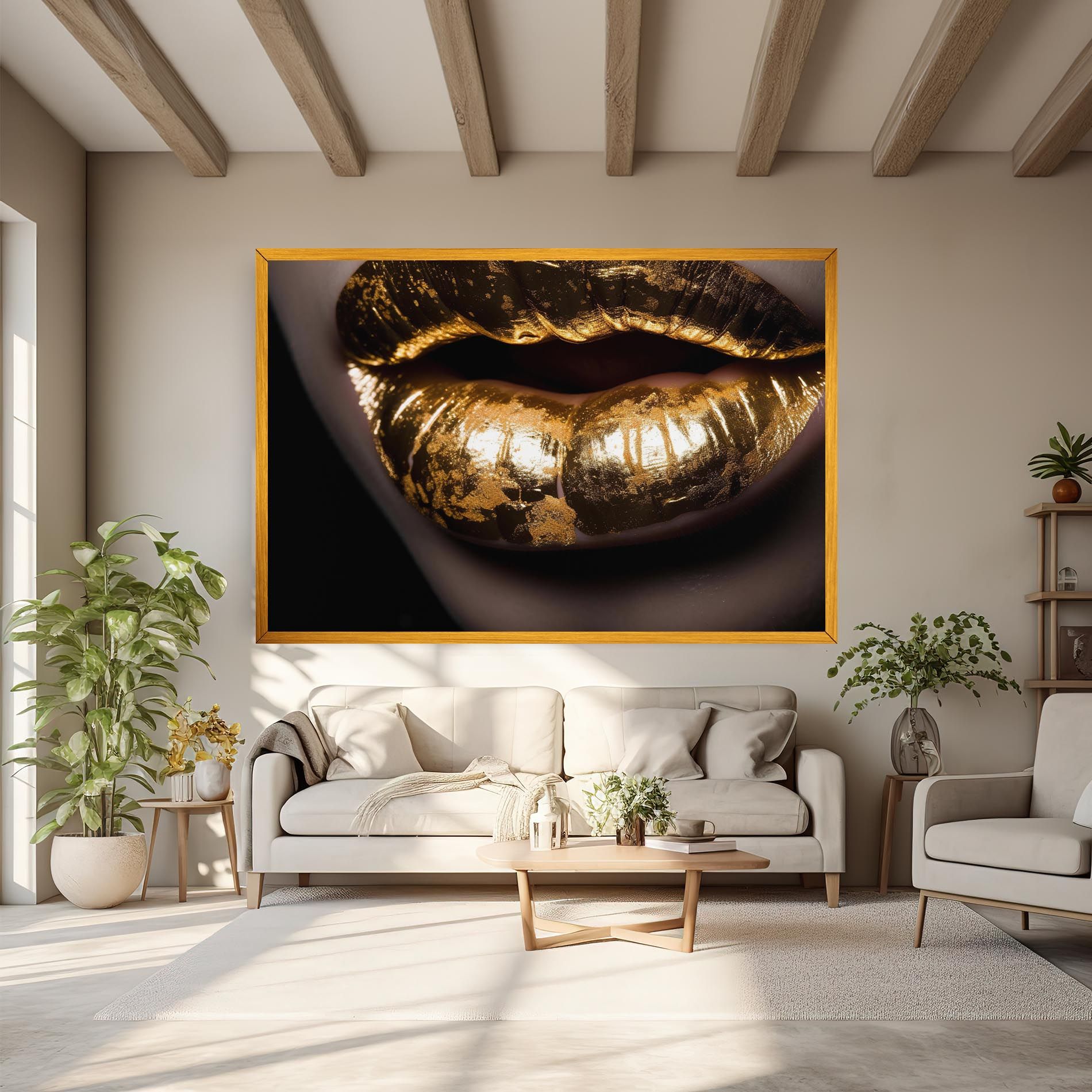 Big Gold Lips mockup 6