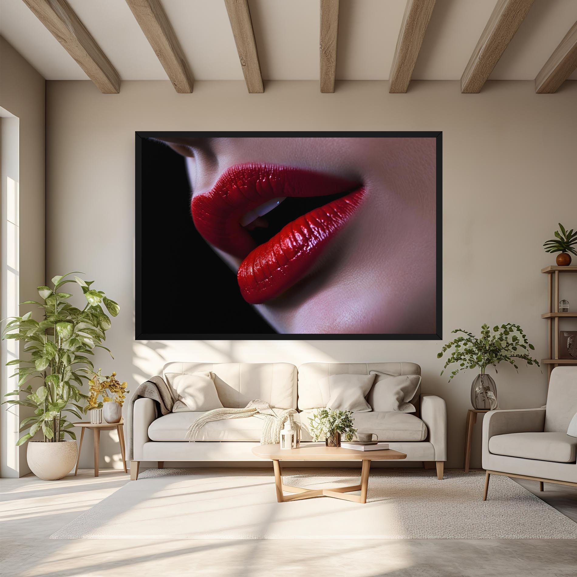 Vászonkép Close Up Woman mockup 6