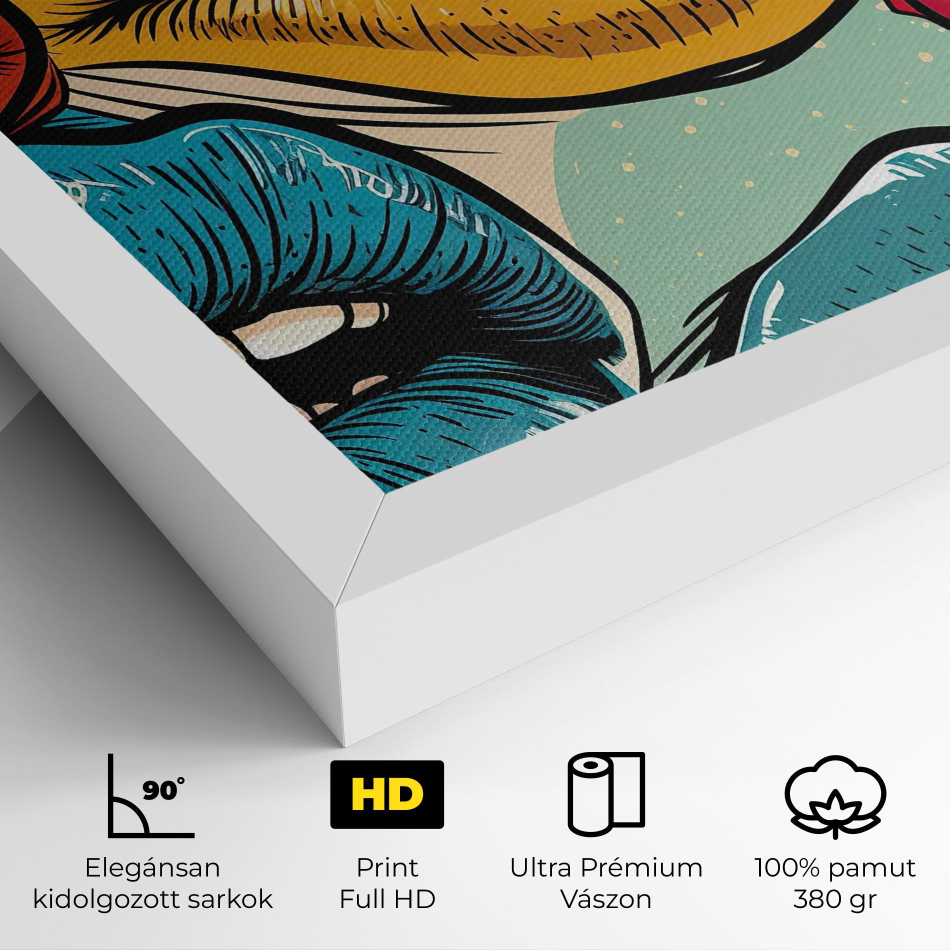 Comic Book Color Lips mockup 4