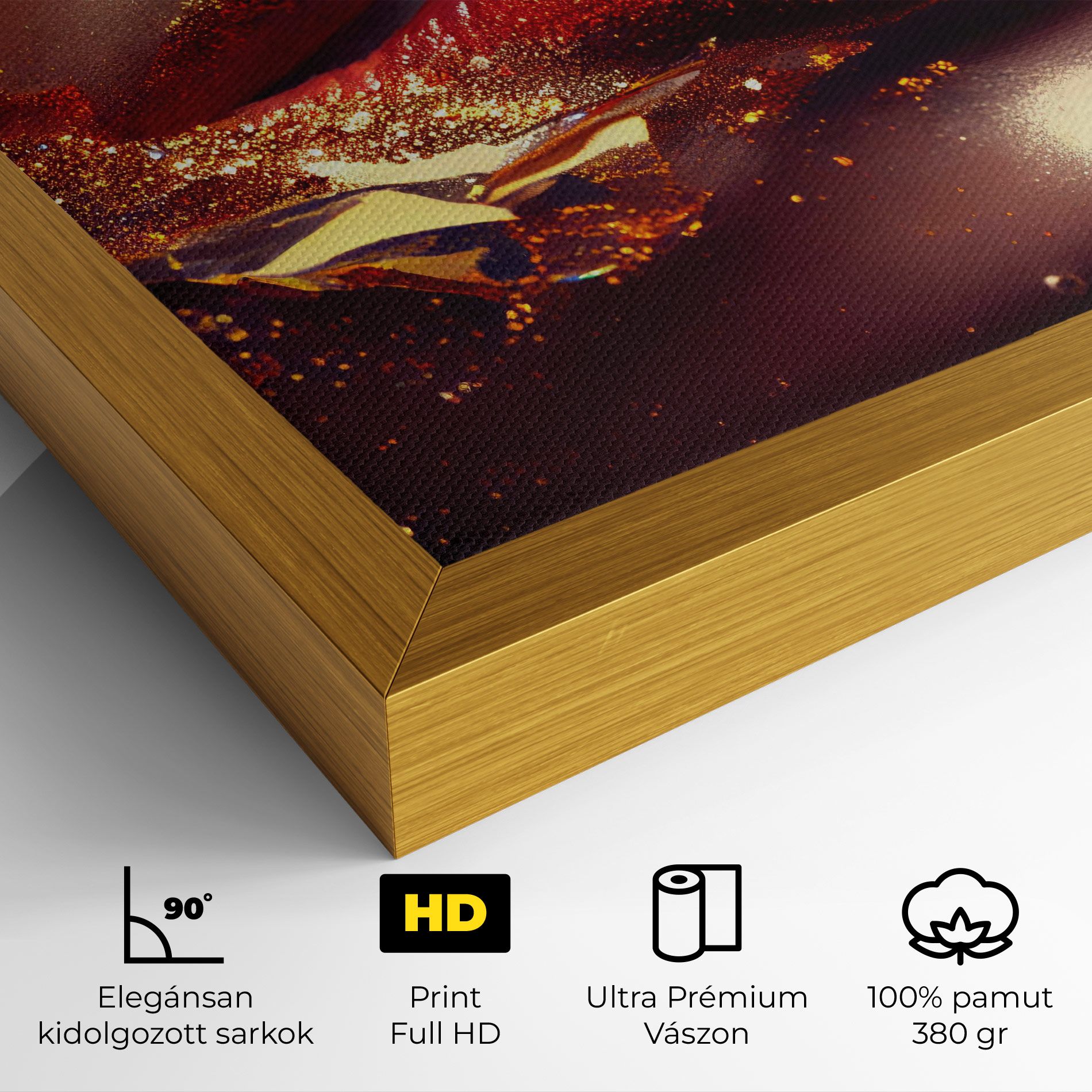 Gold Glitter Lips mockup 4