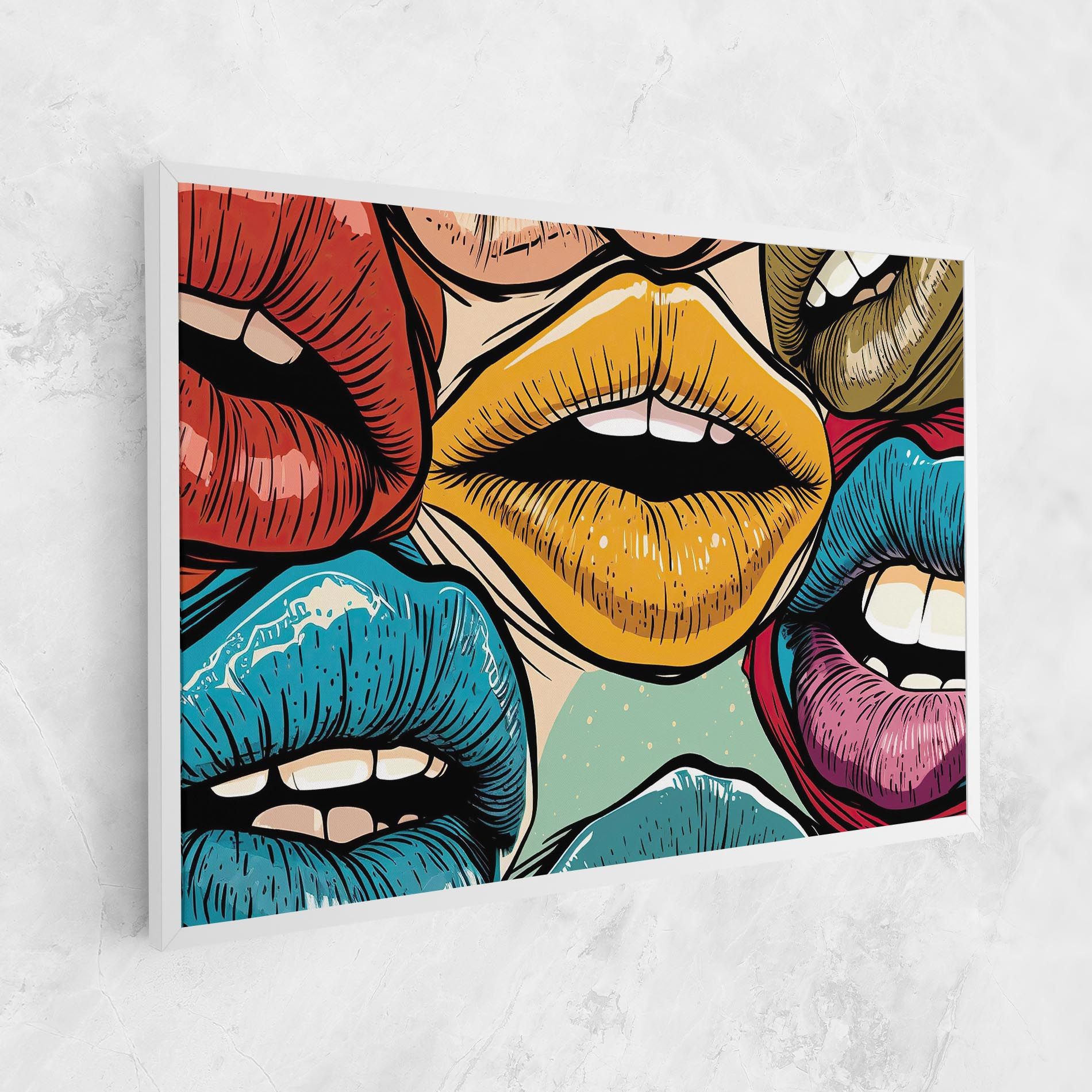 Comic Book Color Lips mockup 1
