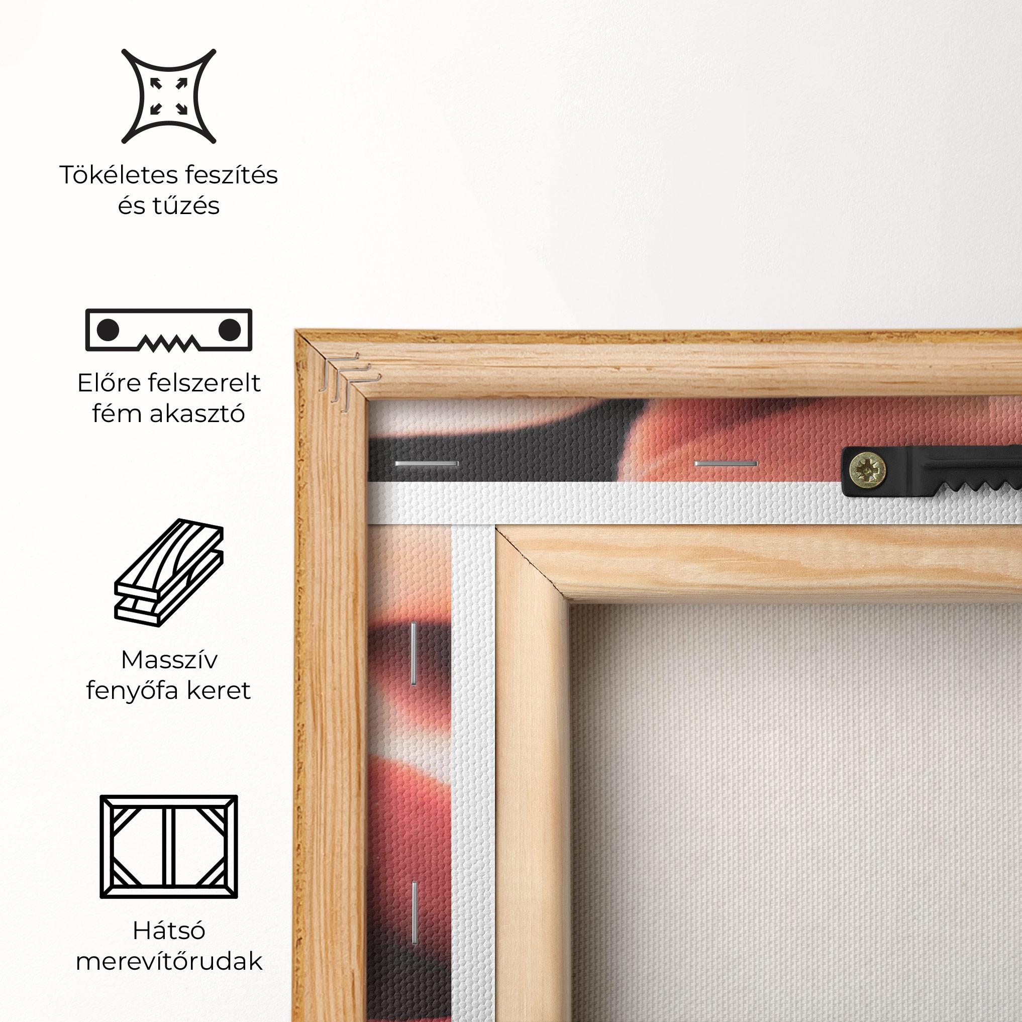 Vászonkép Beautiful Lips mockup 5