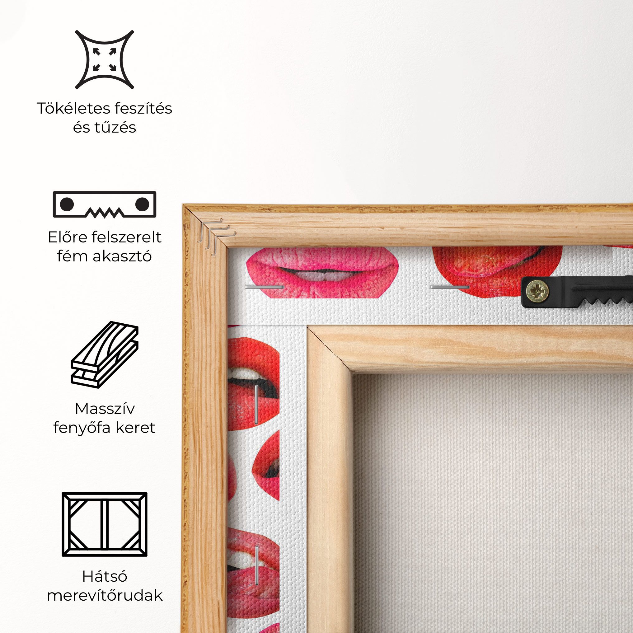 Red Lip Female mockup 5