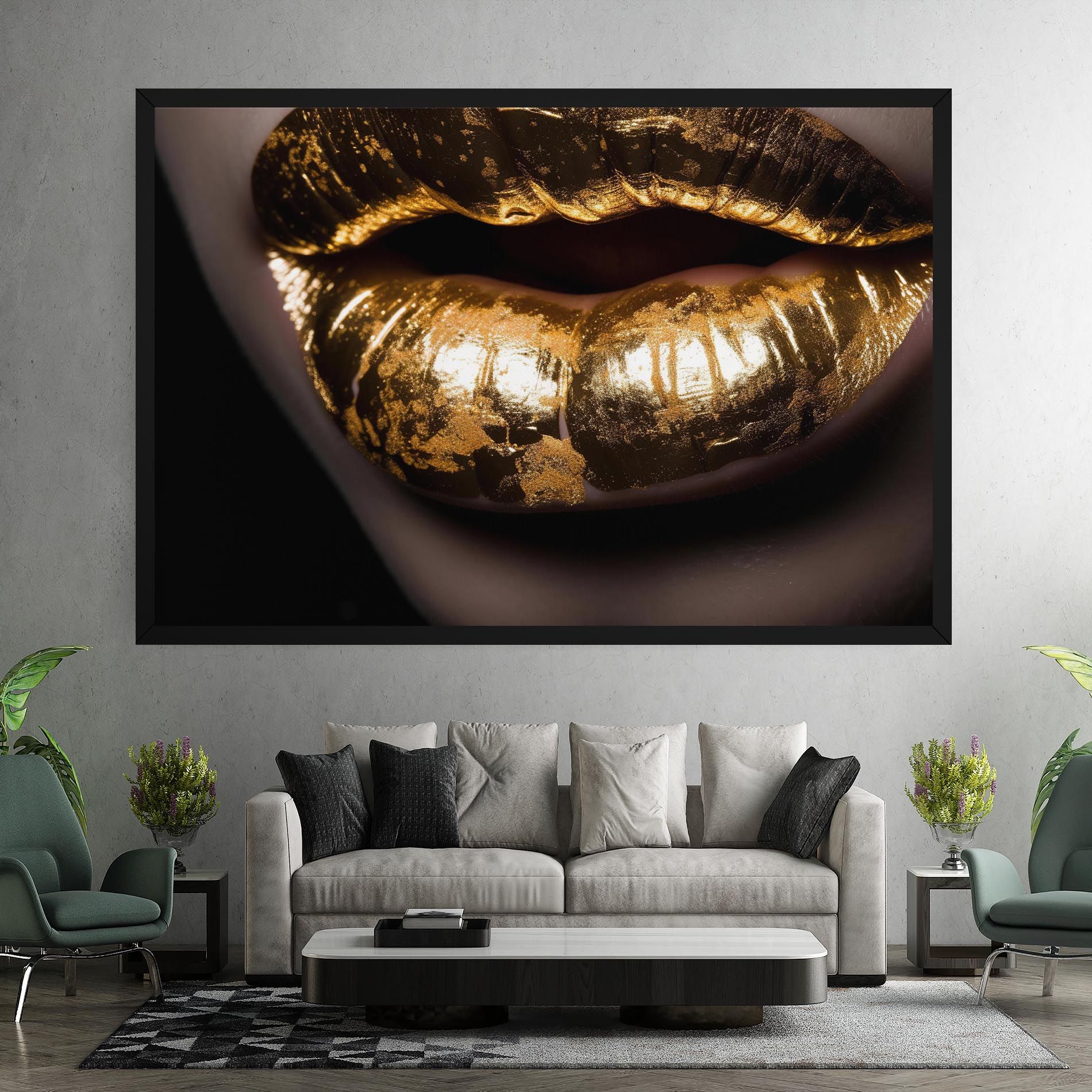Big Gold Lips mockup 7