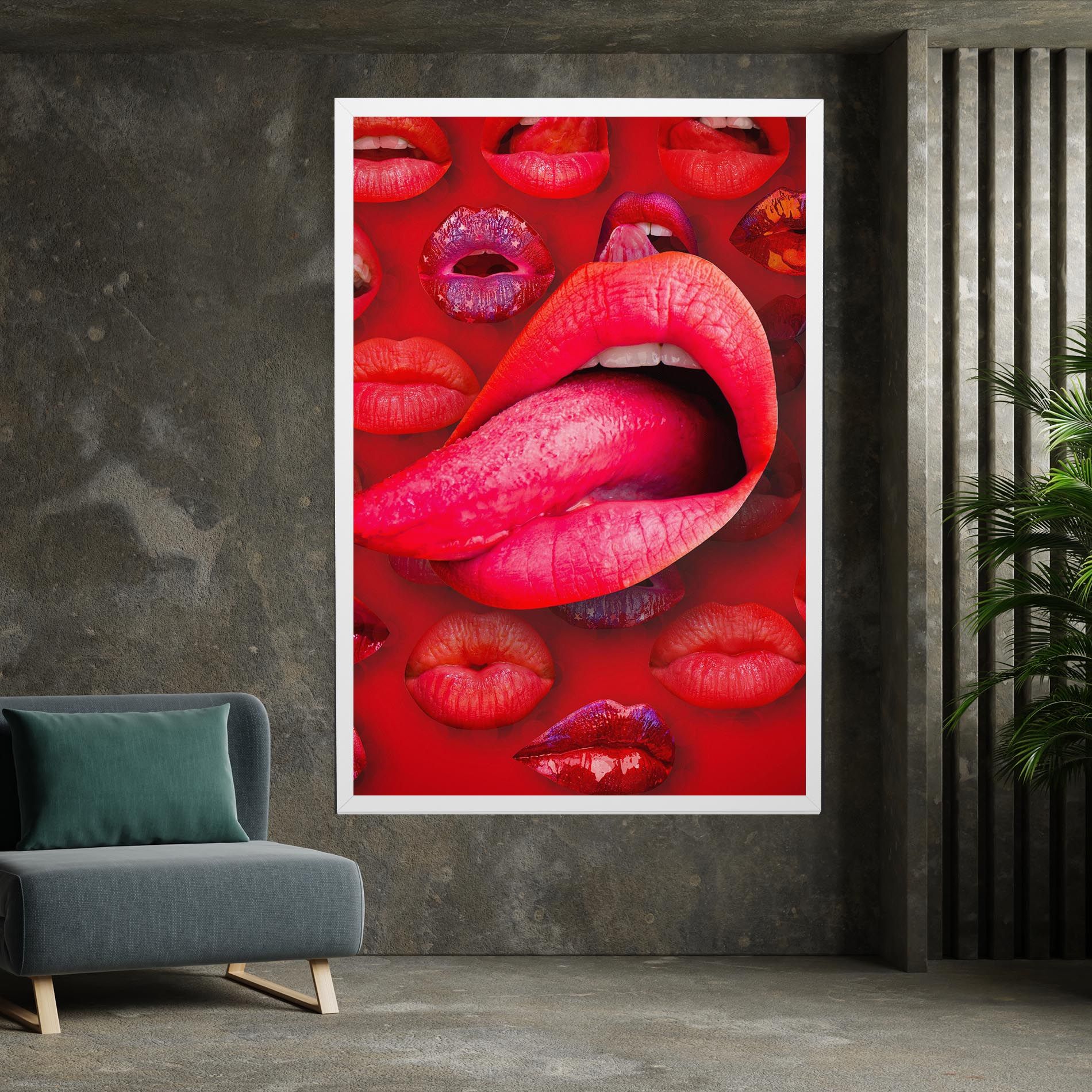 Big Tongue Collage mockup 7
