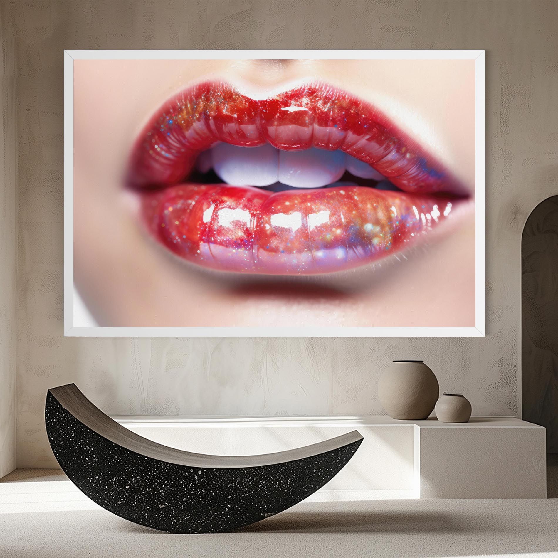 Red Pretty Lips mockup 8