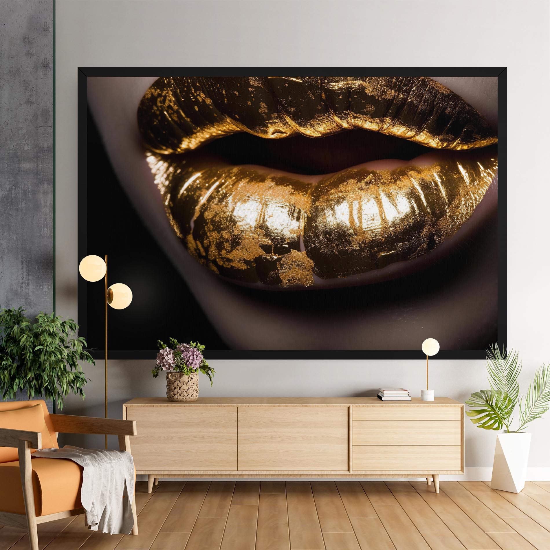Big Gold Lips mockup 9