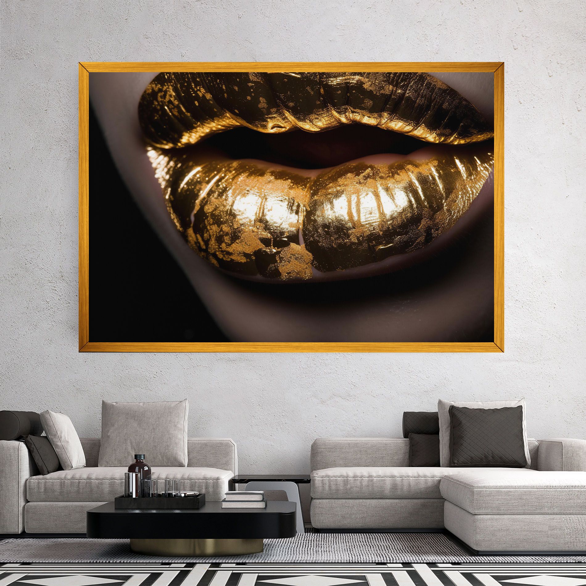 Big Gold Lips mockup 2