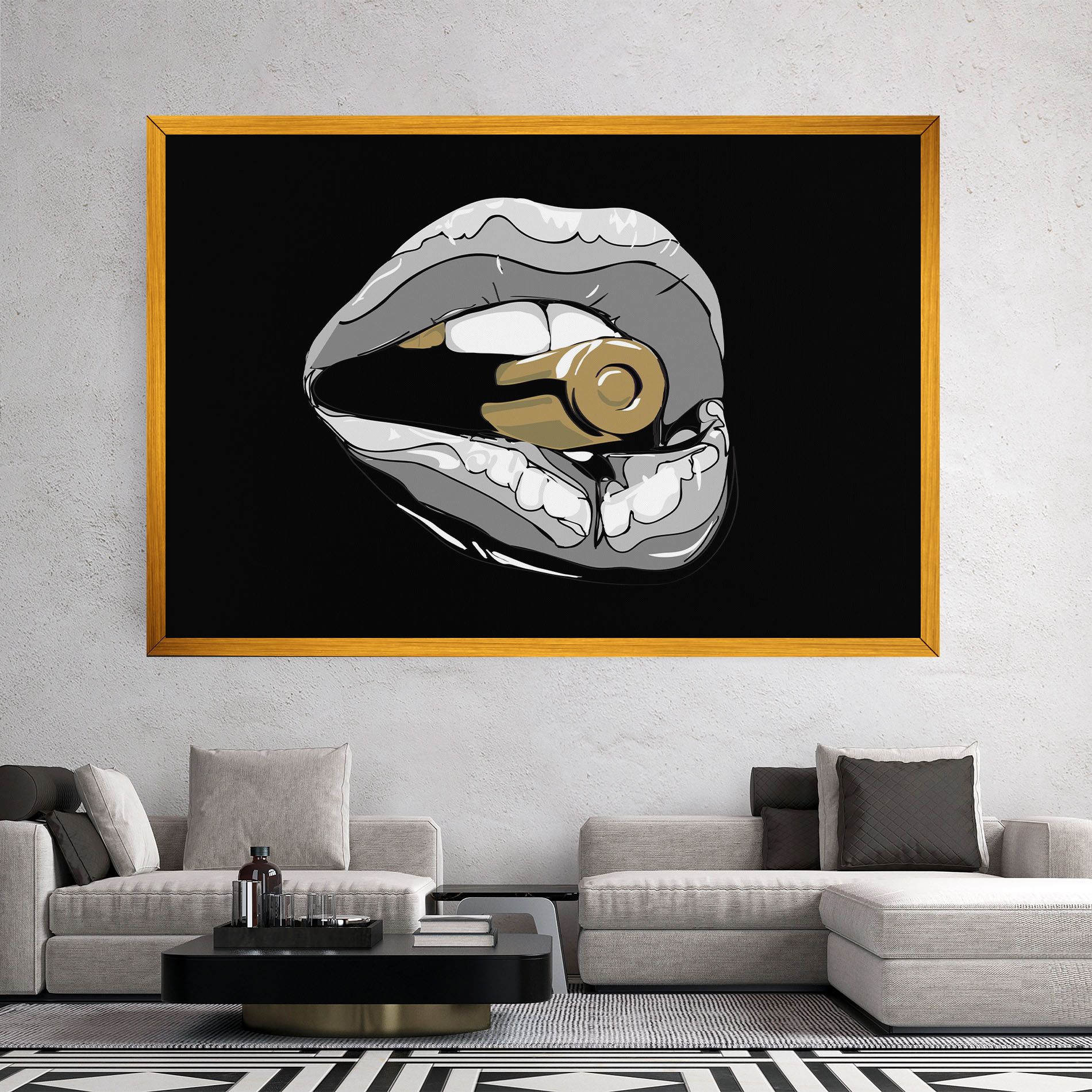 Grey Bullet Lips mockup 2