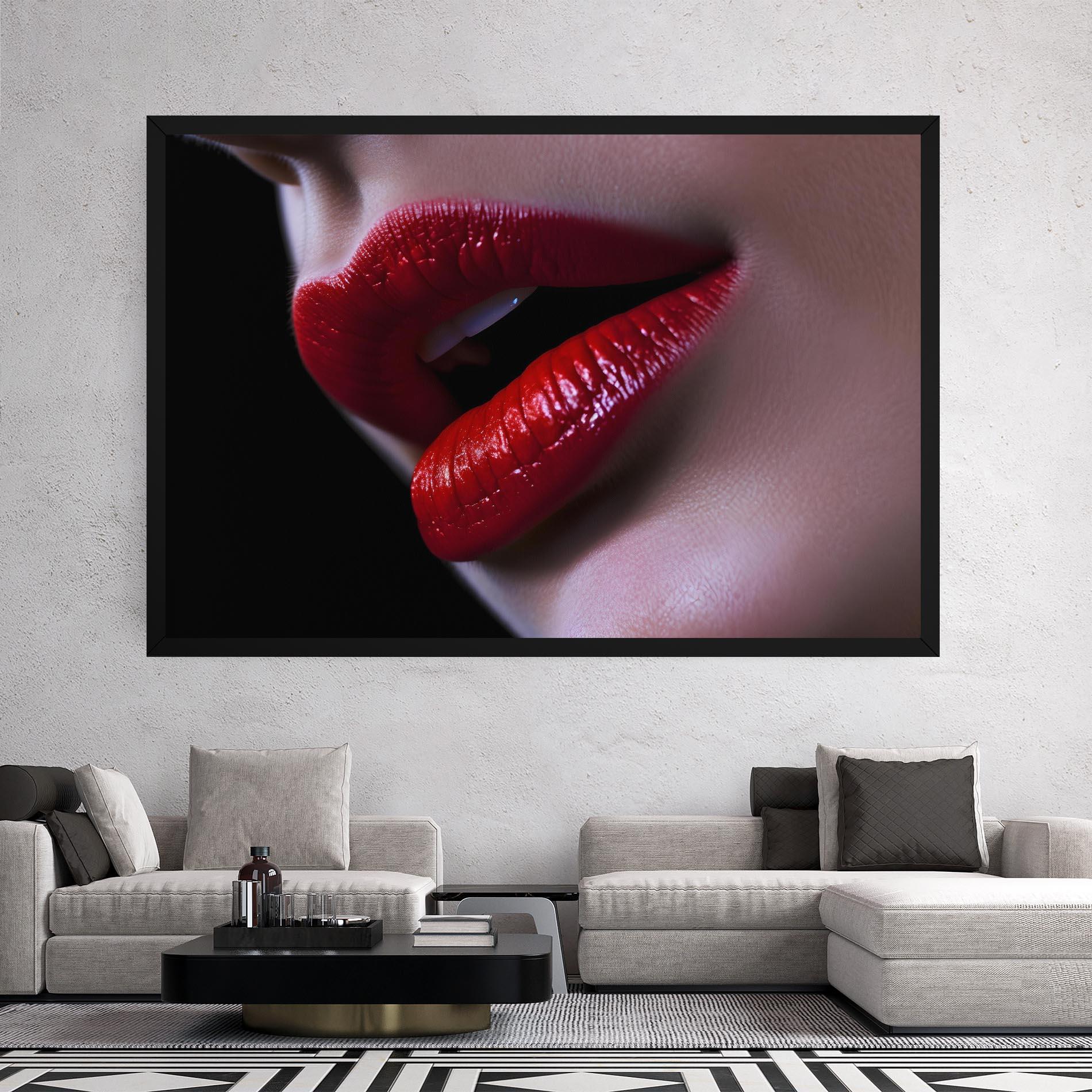 Vászonkép Close Up Woman mockup 2